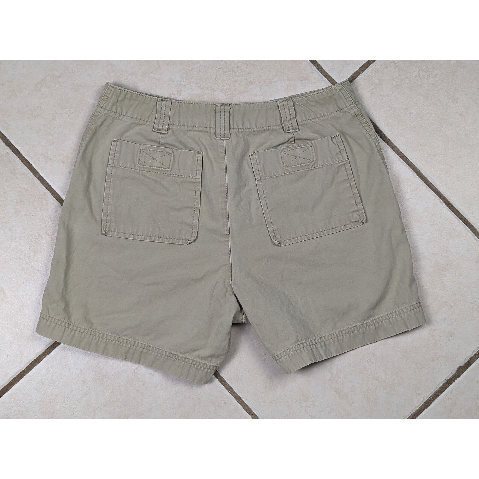 Gap Vtg Gap Factory Store Tan Khaki Bermuda Shorts Size 6 Cotton Size 28" / US 6 / IT 42 - 6 Thumbnail