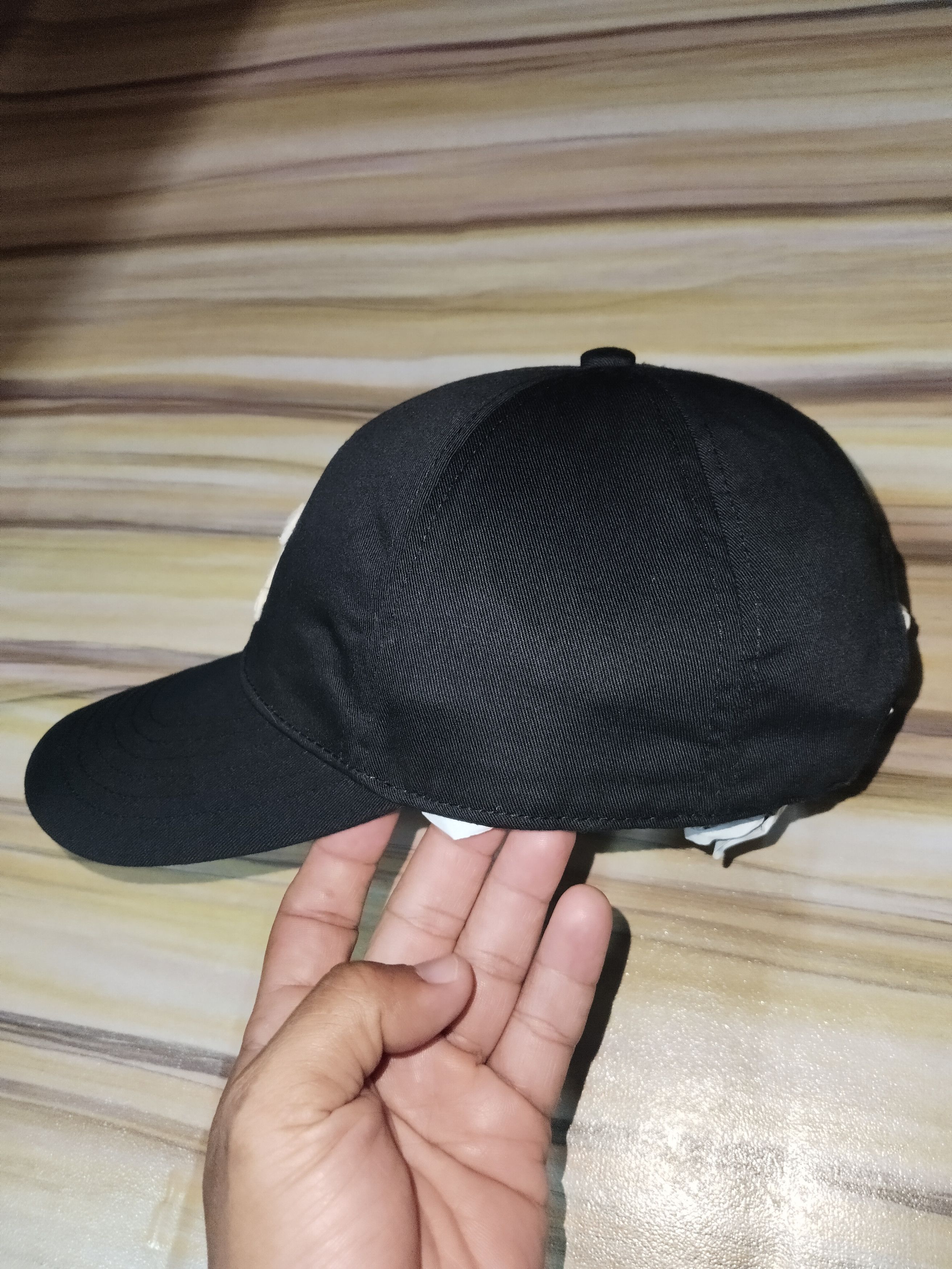 Celine CELINE Black Baseball Cap Size ONE SIZE - 4 Thumbnail