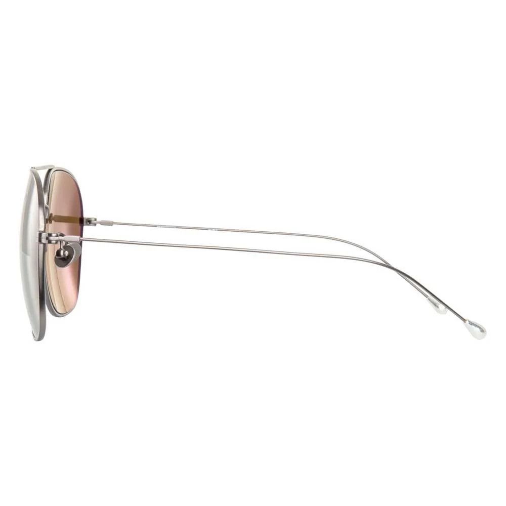 Ann Demeulemeester Ann Demeulemeester Sunglasses Antique Silver and Brown Size ONE SIZE - 6 Thumbnail