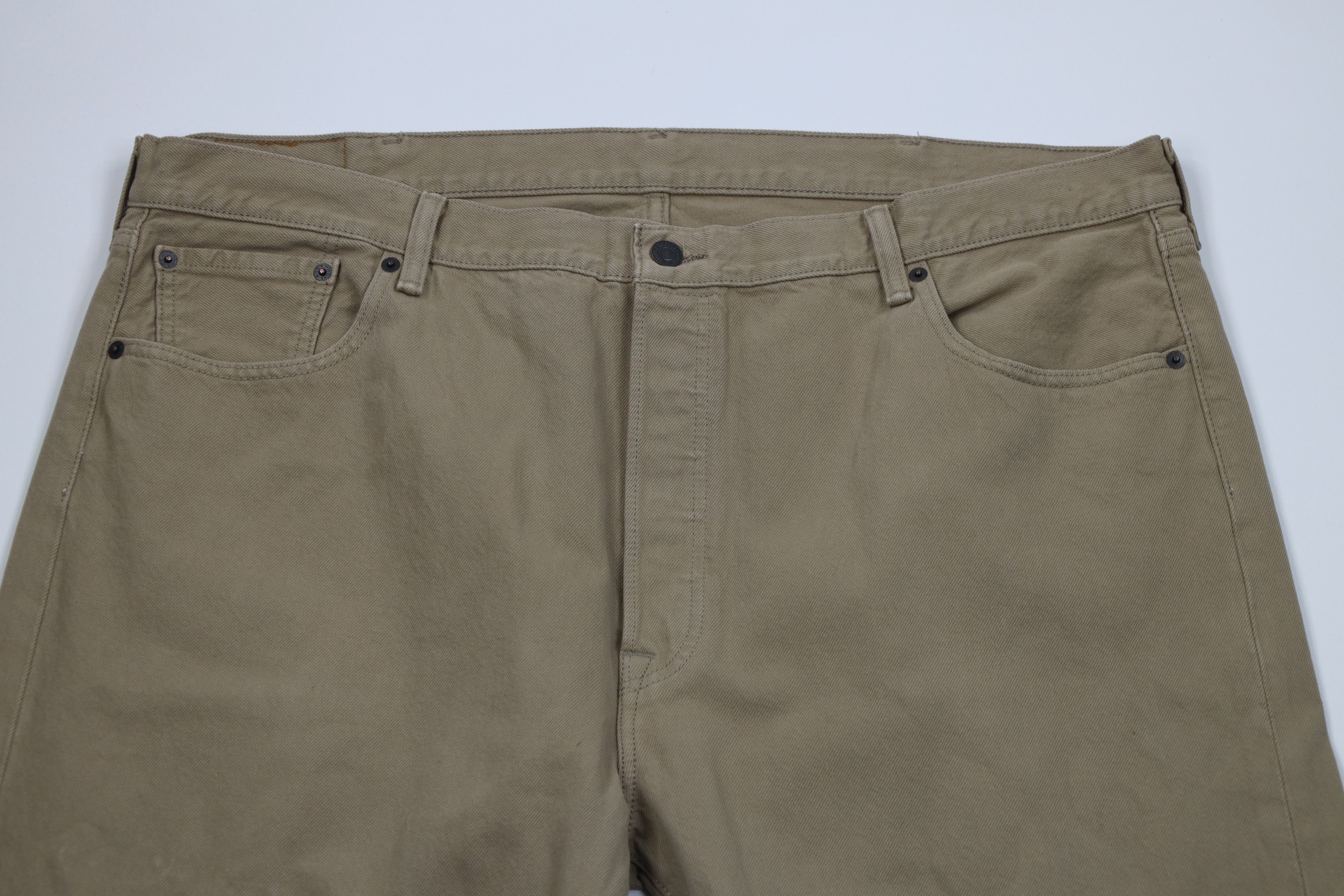 Levi's Vintage Y2K Levis 501xx Button Fly Original Fit Denim Jeans Size US 42 / EU 58 - 2 Thumbnail
