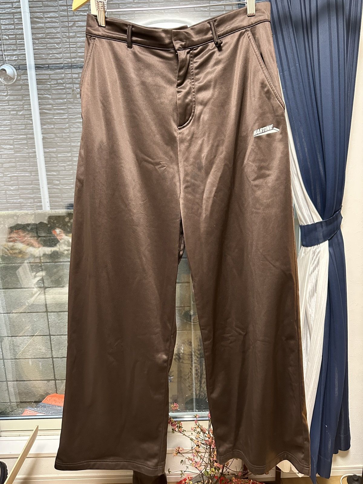 Martine Rose Martine Rose Brown Oversized Trousers Size US 32 / EU 48 - 1 Thumbnail