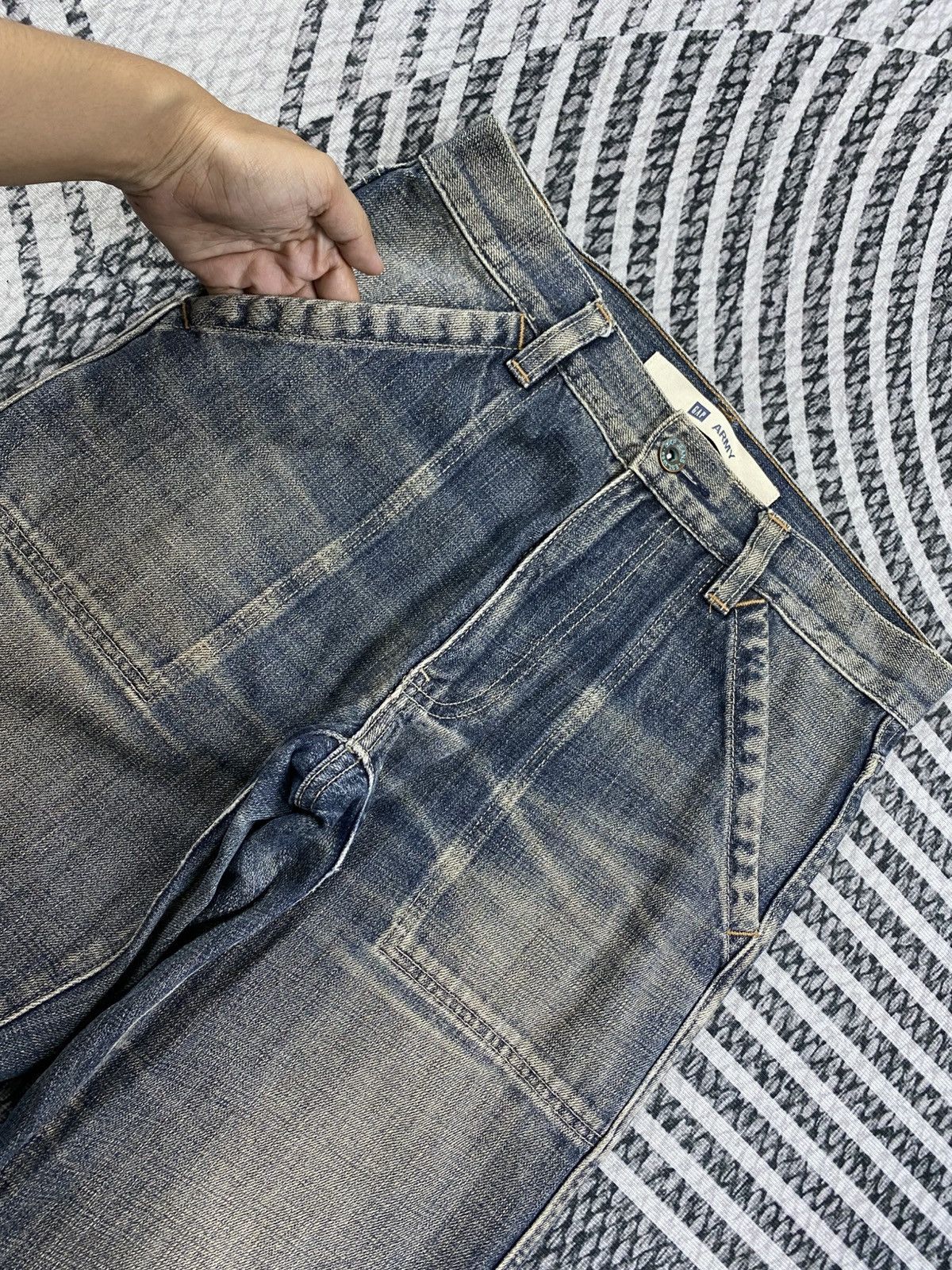 Gap Vintage Gap Bush Pants Washed Jeans Size 30" / US 8 / IT 44 - 10 Thumbnail