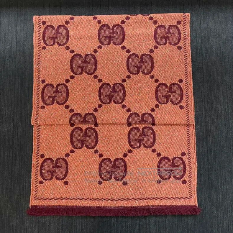 Gucci Gucci Double G full-print scarf Size ONE SIZE - 1 Thumbnail