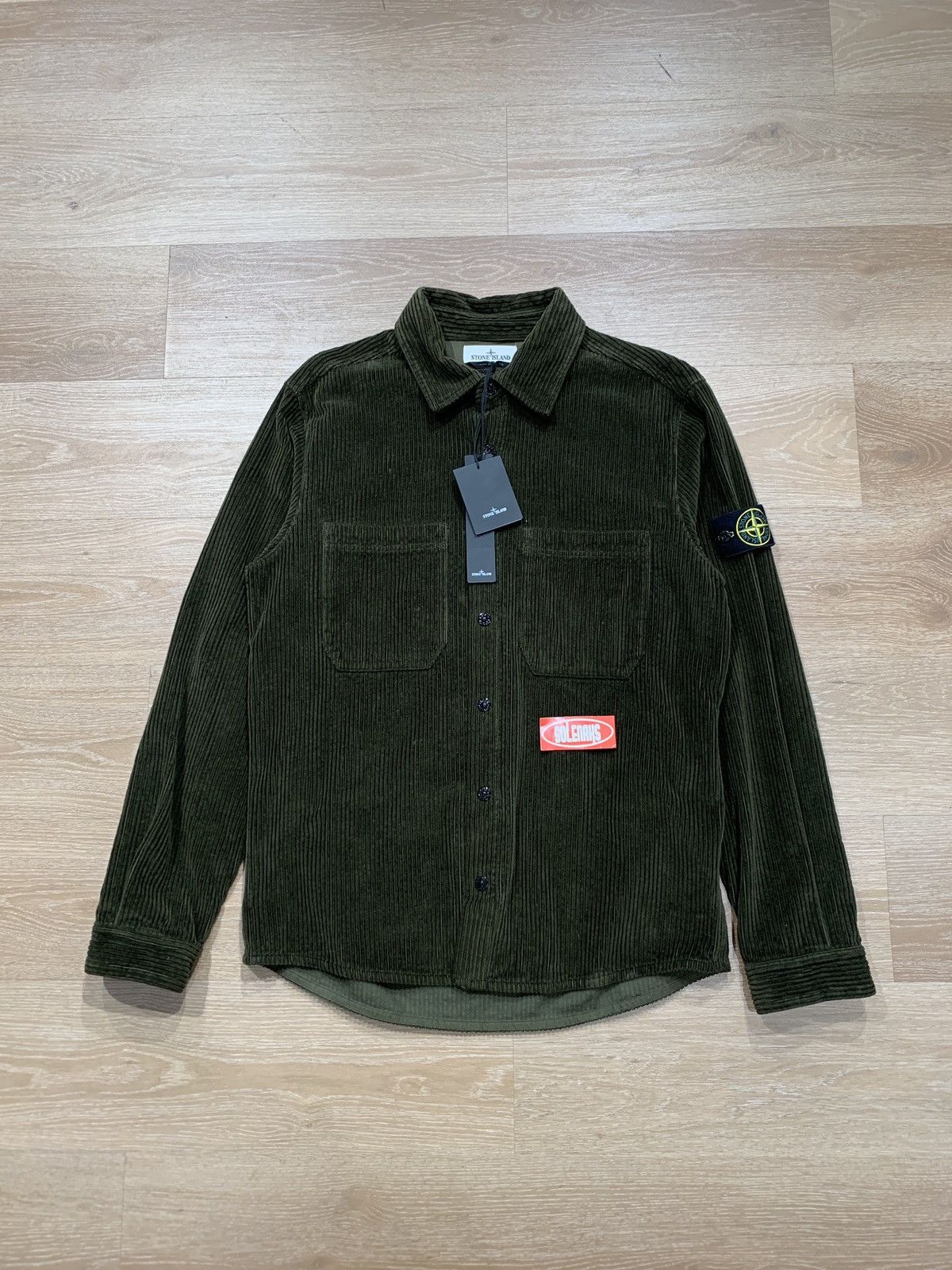 Stone island corduroy overshirt brand new