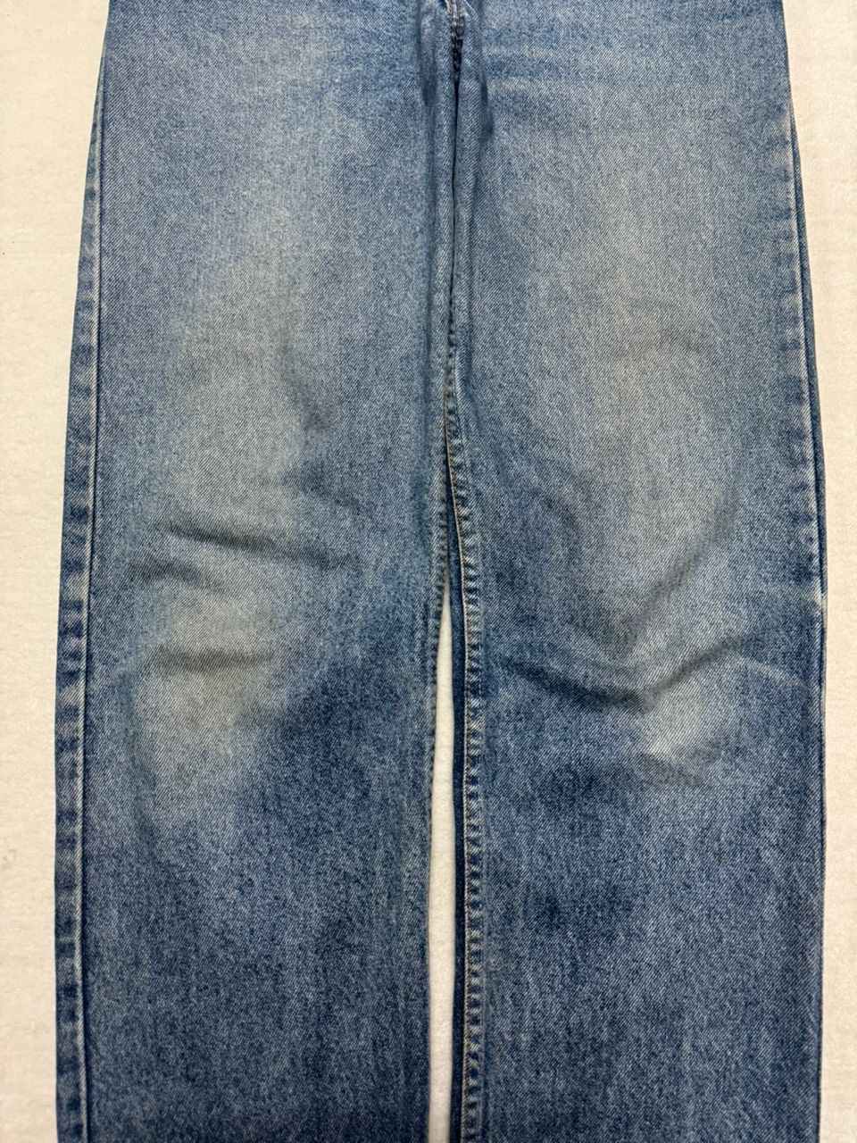 Levi's VINTAGE 1991s LEVI’S 555 STONE WASHED BLUE JEAN VERY RARE Size US 31 - 4 Thumbnail