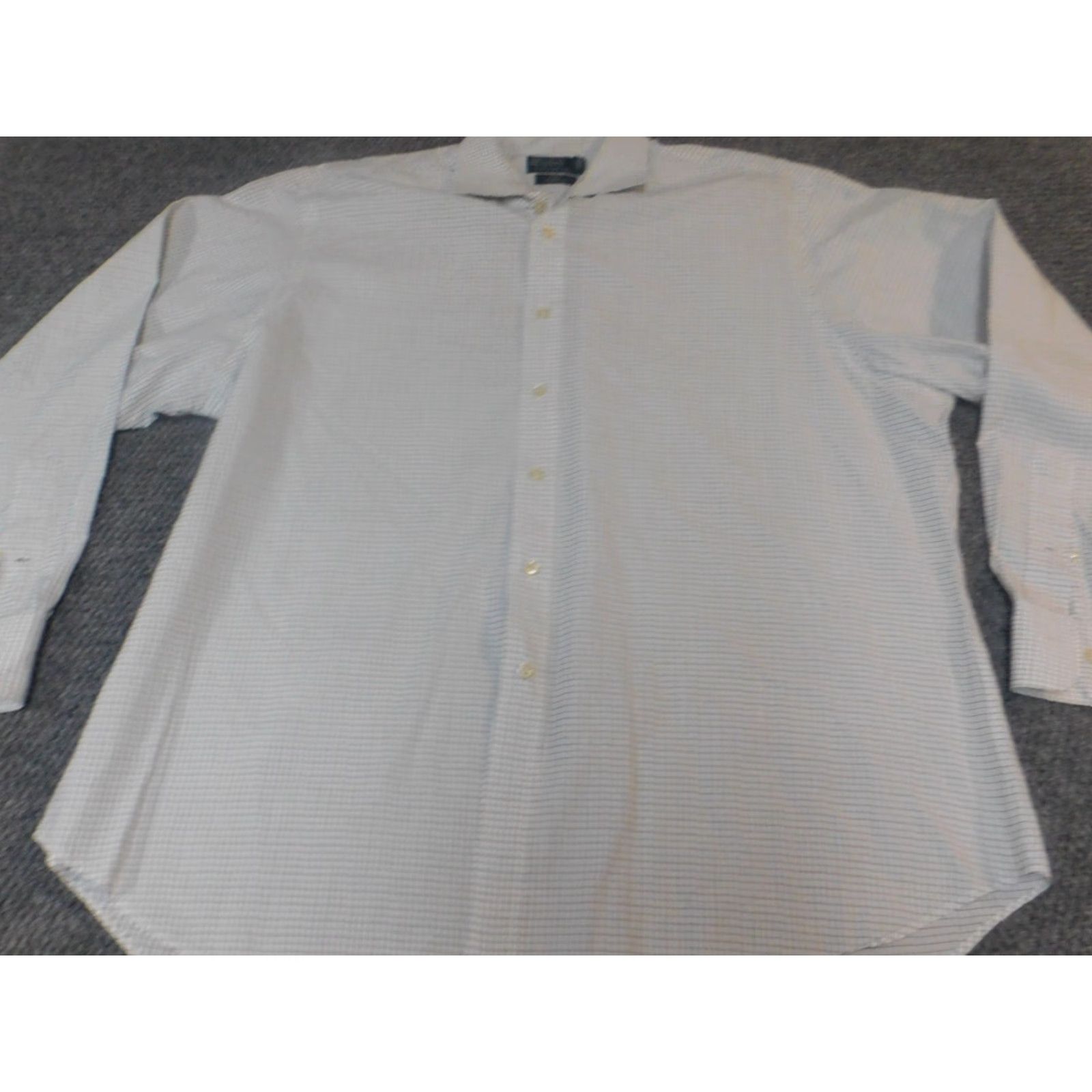 Polo Ralph Lauren Polo Ralph Lauren Shirt Mens 18 White Regent Plaid Classic Fit Button-Down Collar-Down Long Sleeve Button-Up Size US XXL / EU 58 / 5 - 2 Thumbnail
