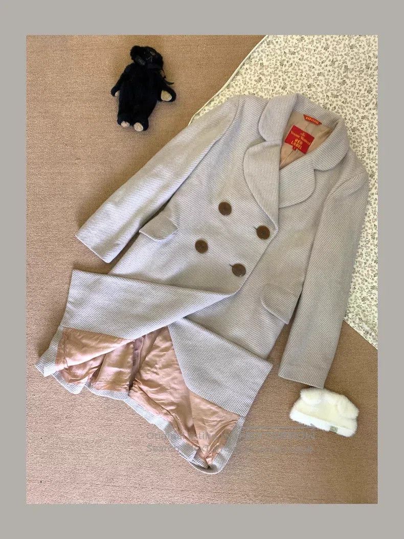 Vivienne Westwood Vivienne Westwood Tailored coat, autumn/winter trench coat Size L / US 10 / IT 46 - 1 Thumbnail