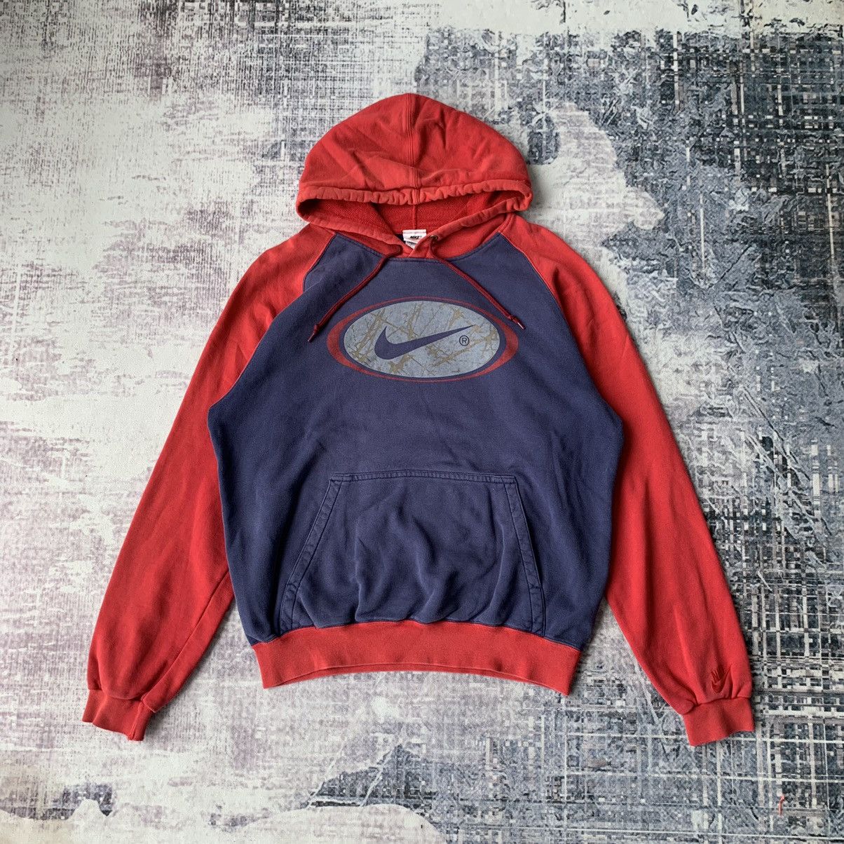 Nike Vintage Nike Swoosh Hoodie Size US XL / EU 56 / 4 - 1 Thumbnail