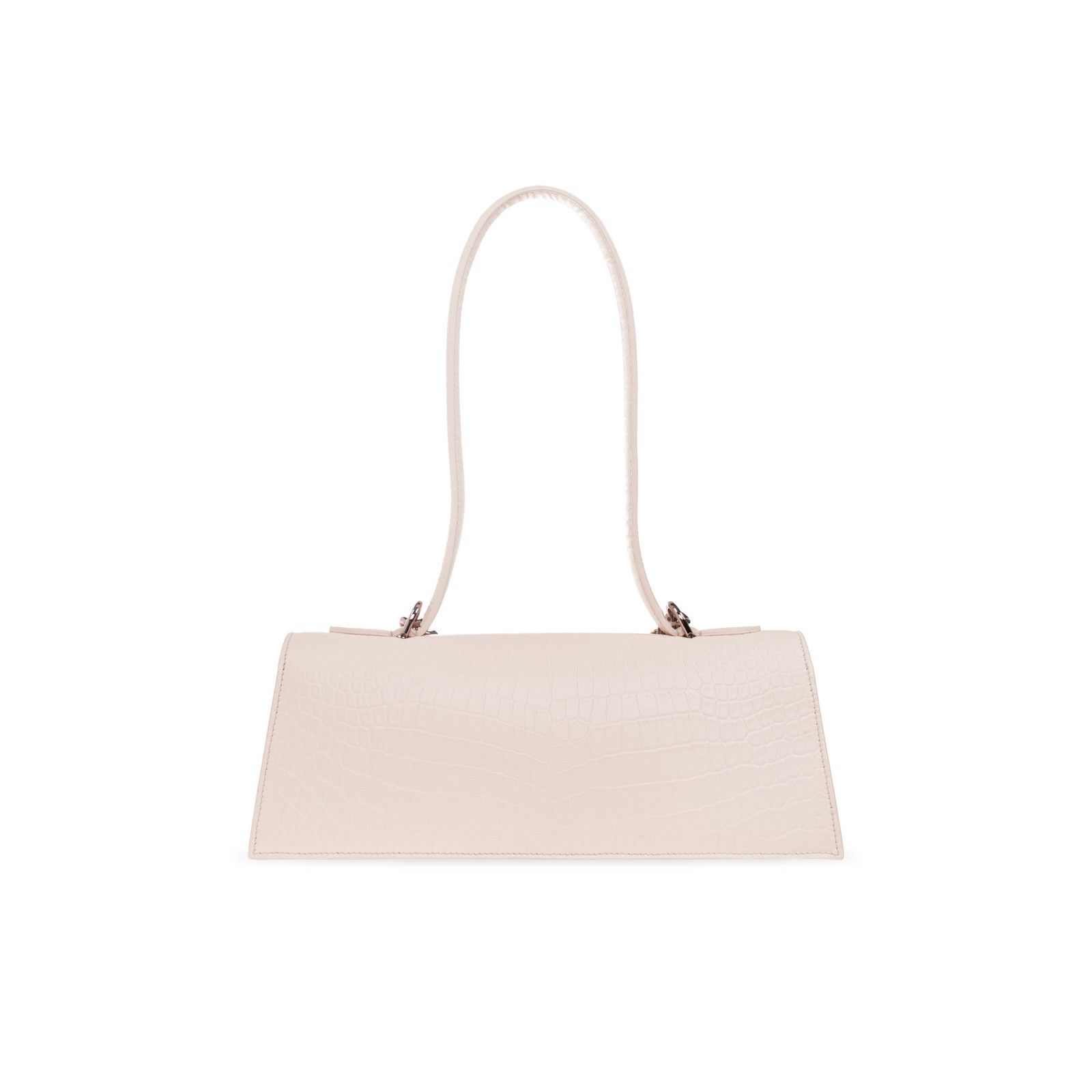 Alexander McQueen ALEXANDER MCQUEEN $2950 Jewelled Shell Pink Embossed Leather Size ONE SIZE - 2 Thumbnail