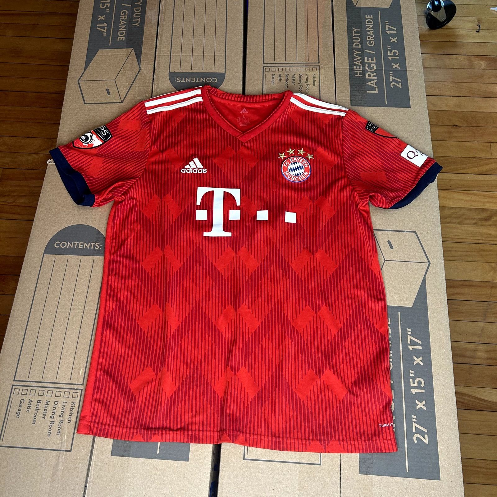Adidas Adidas FC Bayern Munich Jersey Large Size US L / EU 52-54 / 3 - 1 Thumbnail