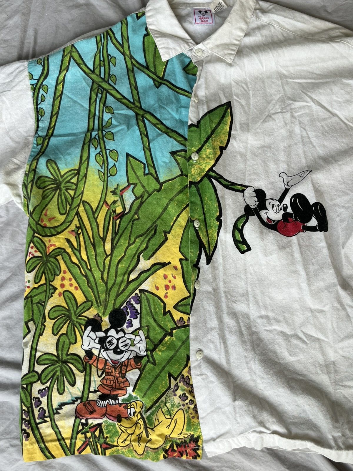 Disney Vintage Disney Graphic Button Up Size US M / EU 48-50 / 2 - 2 Thumbnail