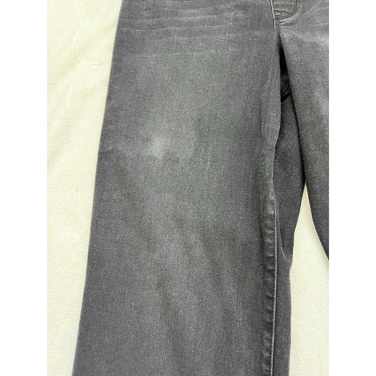 Nine West Nine West Heidi Pull On Straight Black Jeans Size 14 Size 36" / US 14 / IT 50 - 7 Thumbnail