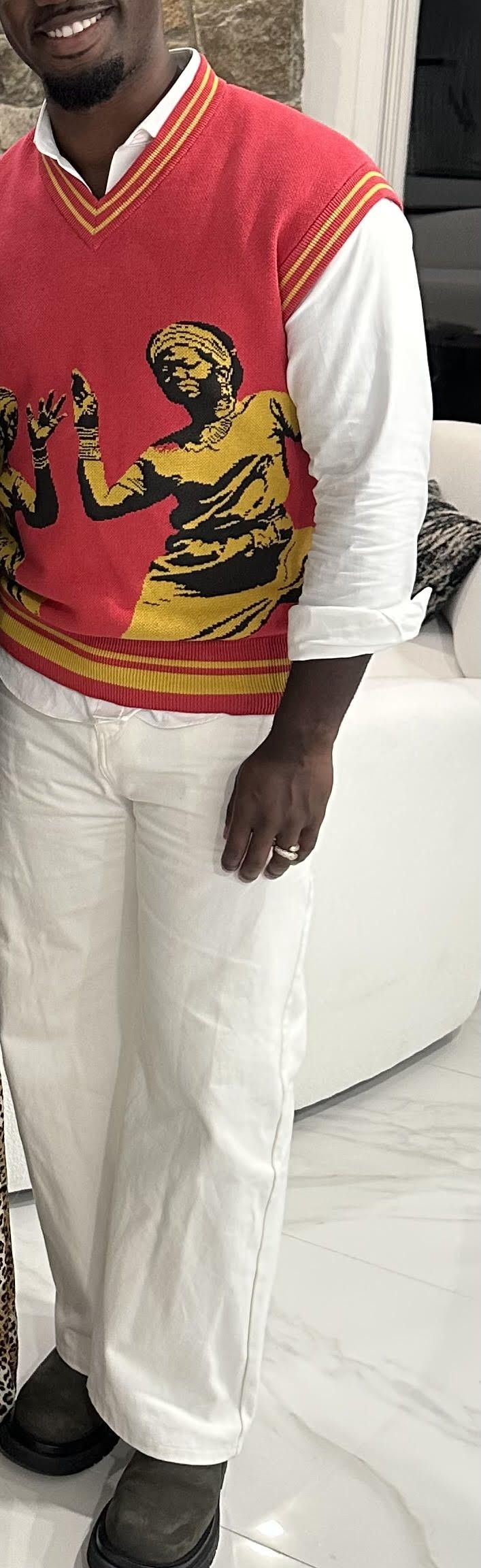 Other Kwasi paul obaa sima jacquard vest Size US S / EU 44-46 / 1 - 3 Thumbnail