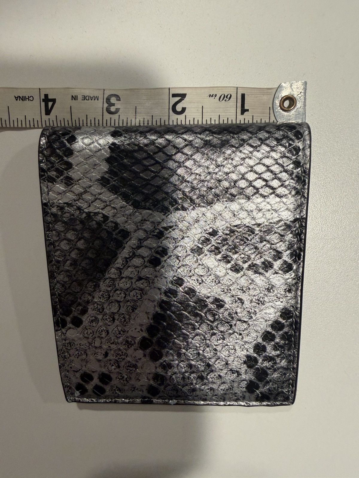 Saint Laurent Paris Saint Laurent mens snake print wallet Size ONE SIZE - 3 Thumbnail