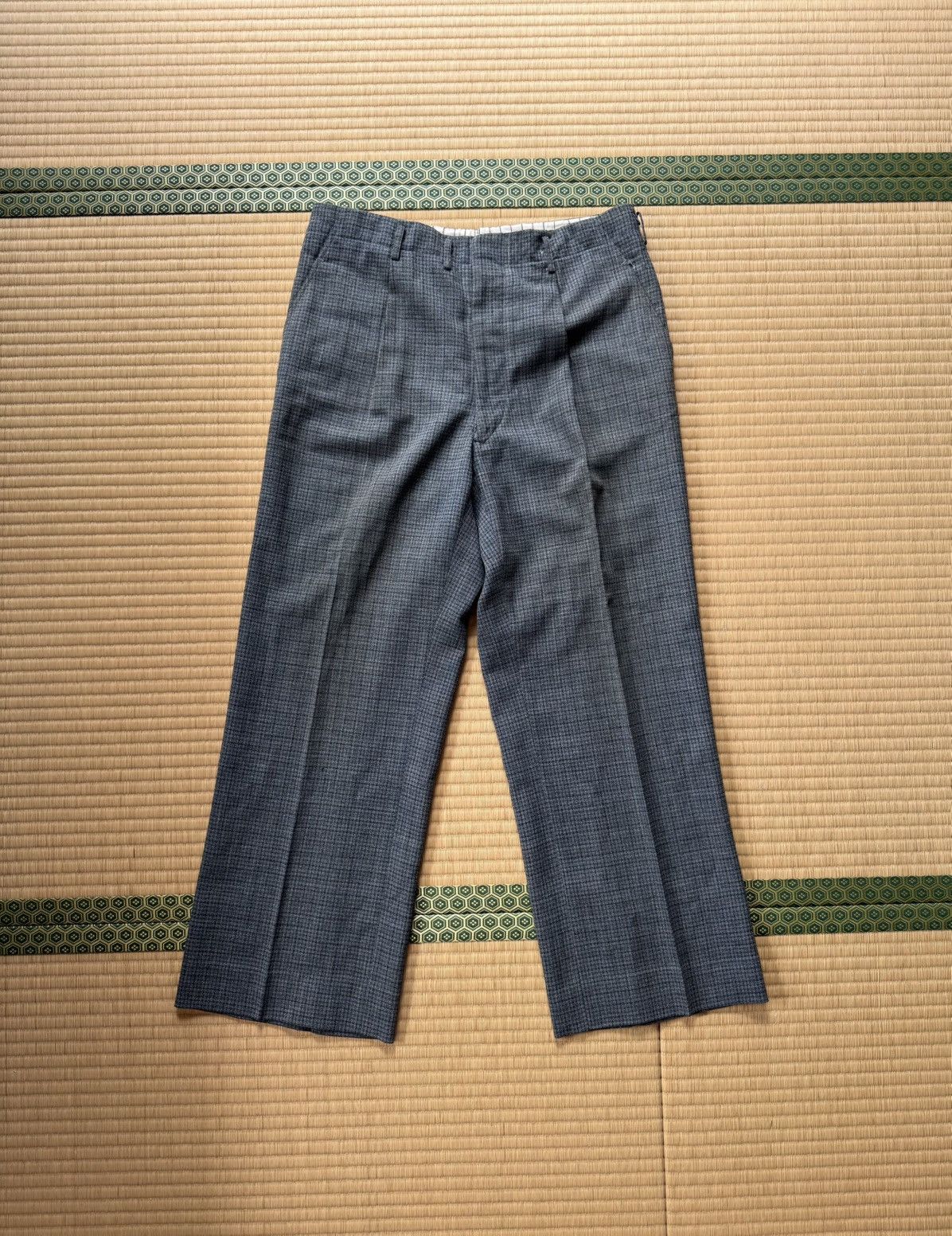 Other Spring&Summer Vintage ALL Wool Slacks –NIKKE REFINETEX Size US 31 - 1 Thumbnail