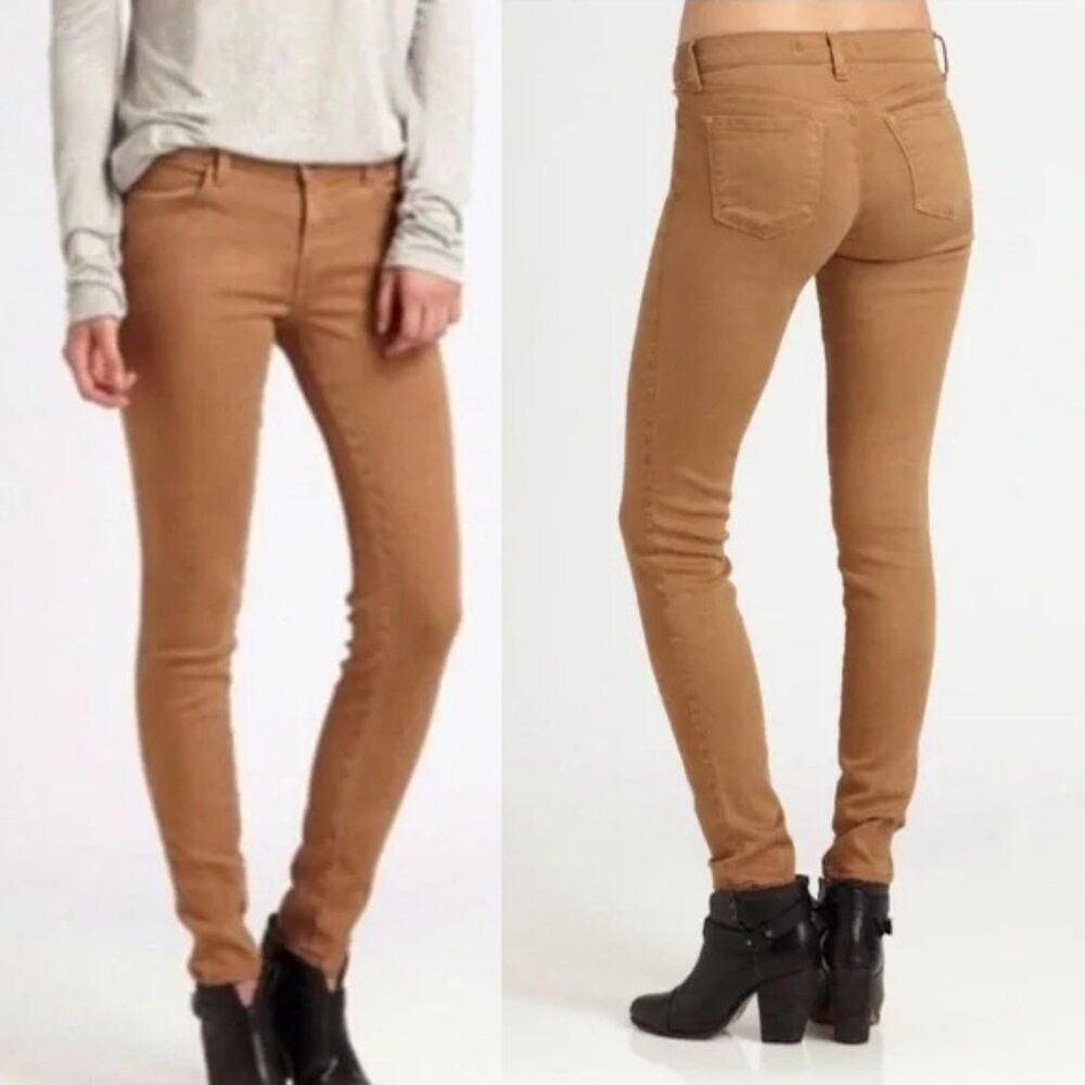 J Brand J Brand Ginger Brown Super Skinny Leggings Jeans Size 25 Size 25" / US 0 / IT 36 - 1 Thumbnail