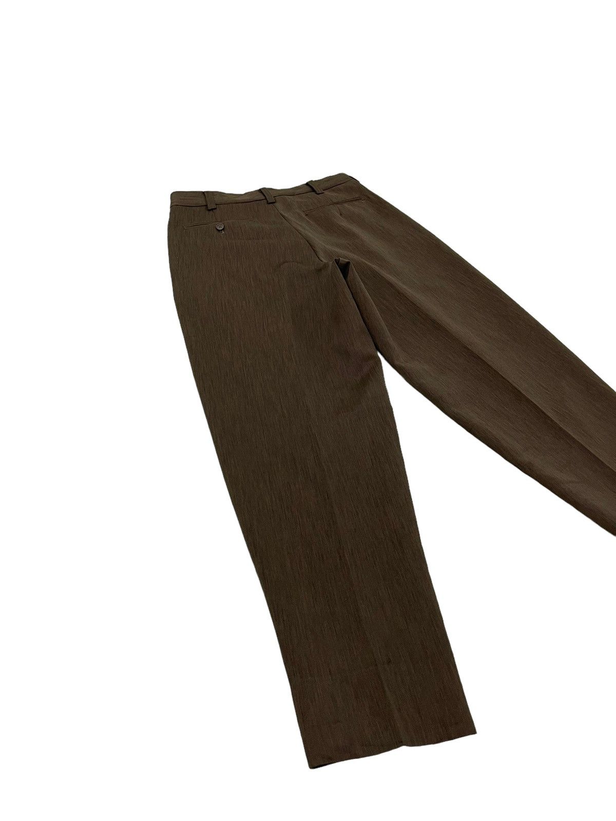 Japanese Brand Wide Baggy Tapered Vtg 90s Monsieur Bilvie Trouser 7🟦2 Size US 31 - 11 Thumbnail