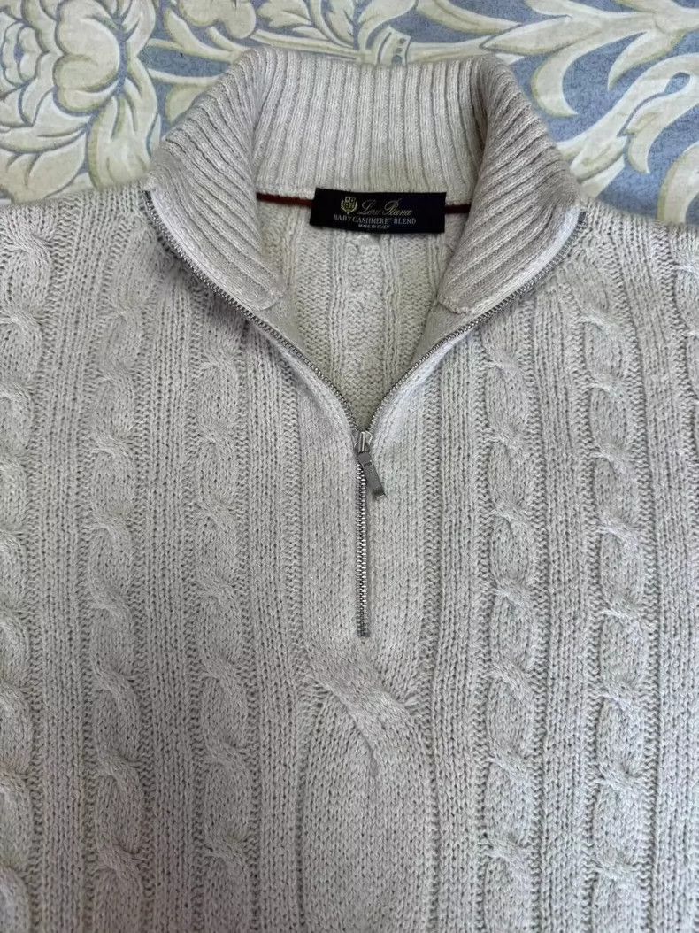 Loro Piana LORO PIANA Cashmere blend sweater Size M / US 6-8 / IT 42-44 - 3 Thumbnail