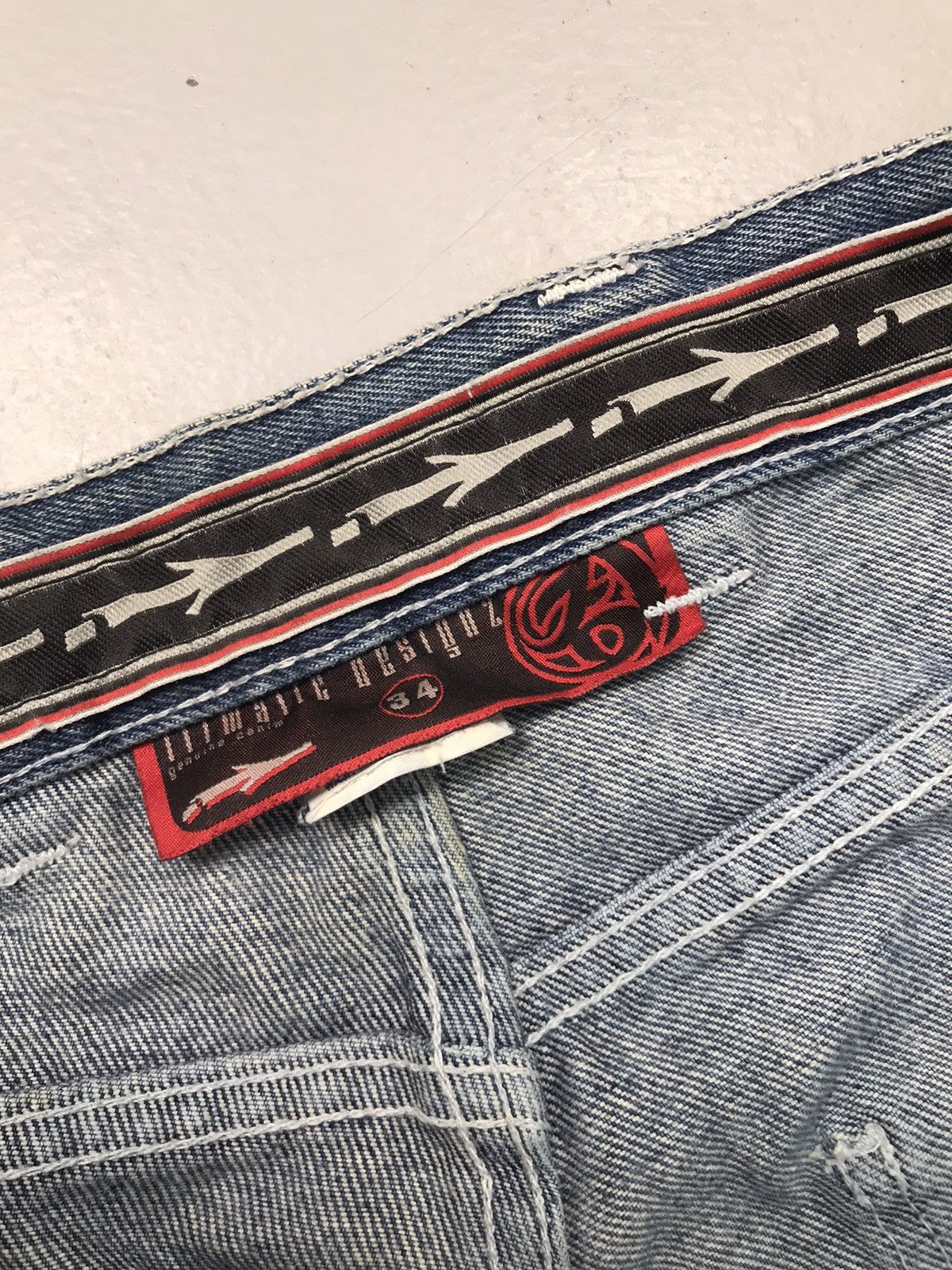 JNCO Vintage illmatic desionz carpenter denim Size US 36 / EU 52 - 7 Thumbnail
