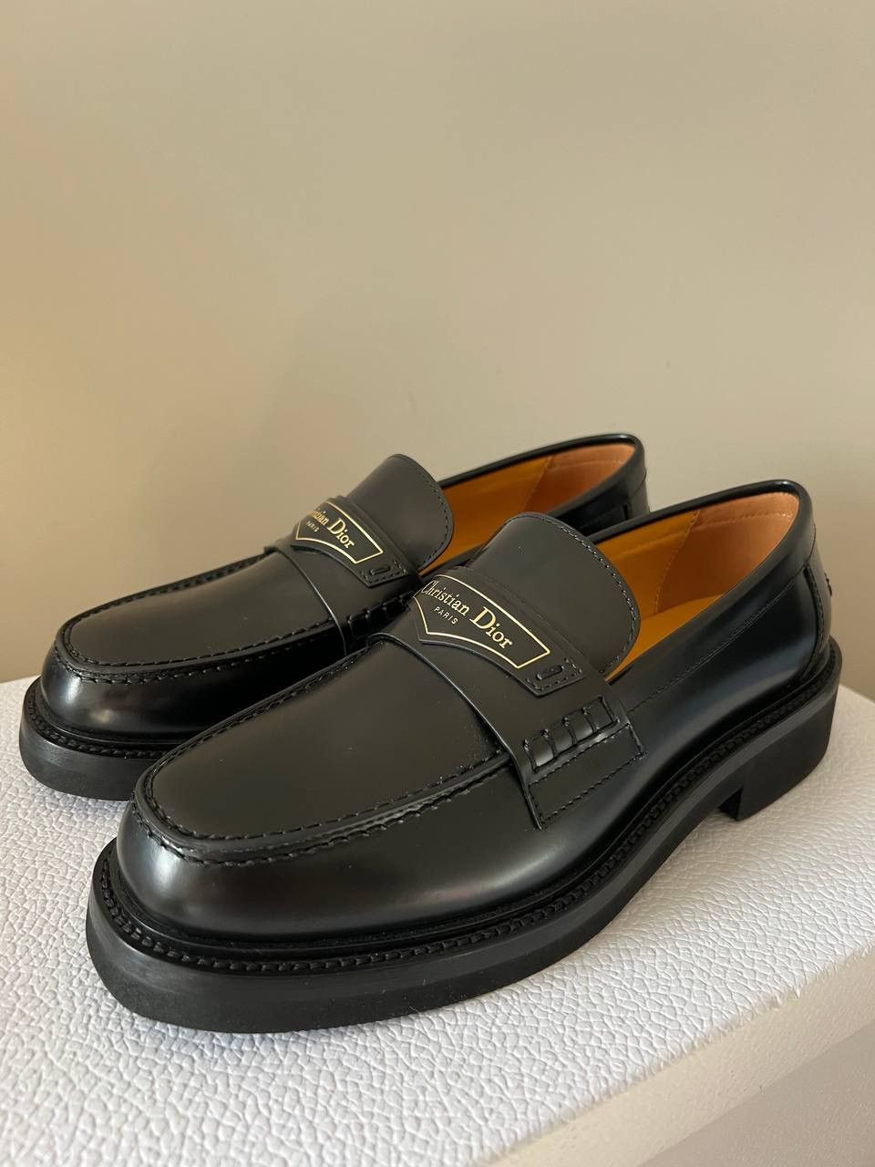 Dior Leather loafers