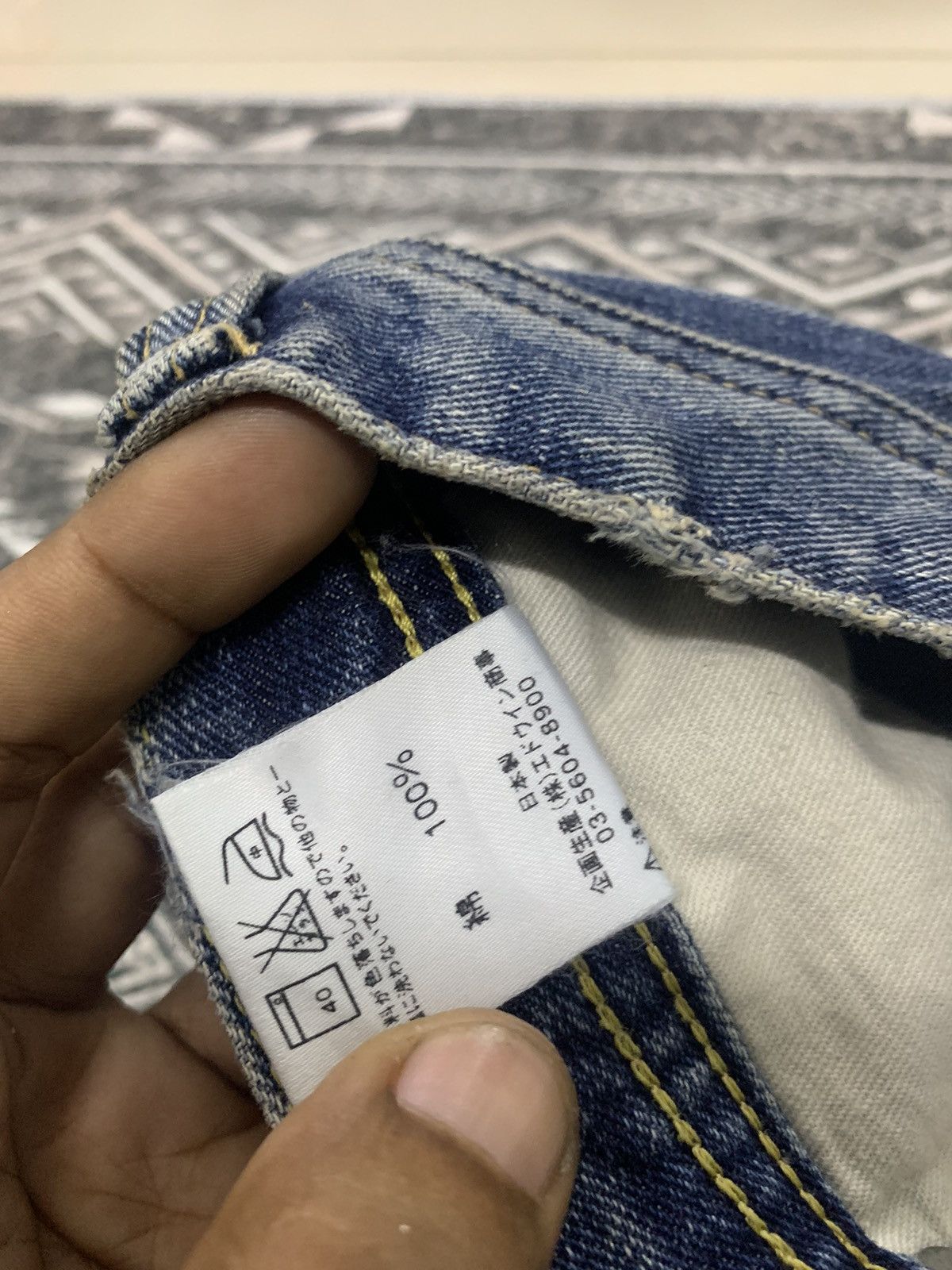 Japanese Brand ❌FLARE❌90s LEE FLARE PANT BUTTON BOTTOM RARE Size US 30 / EU 46 - 11 Thumbnail