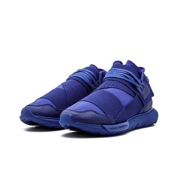 Adidas × Y-3 Adidas Y-3 Qasa High Dark Blue Size US 10.5 / EU 43-44 - 3 Thumbnail