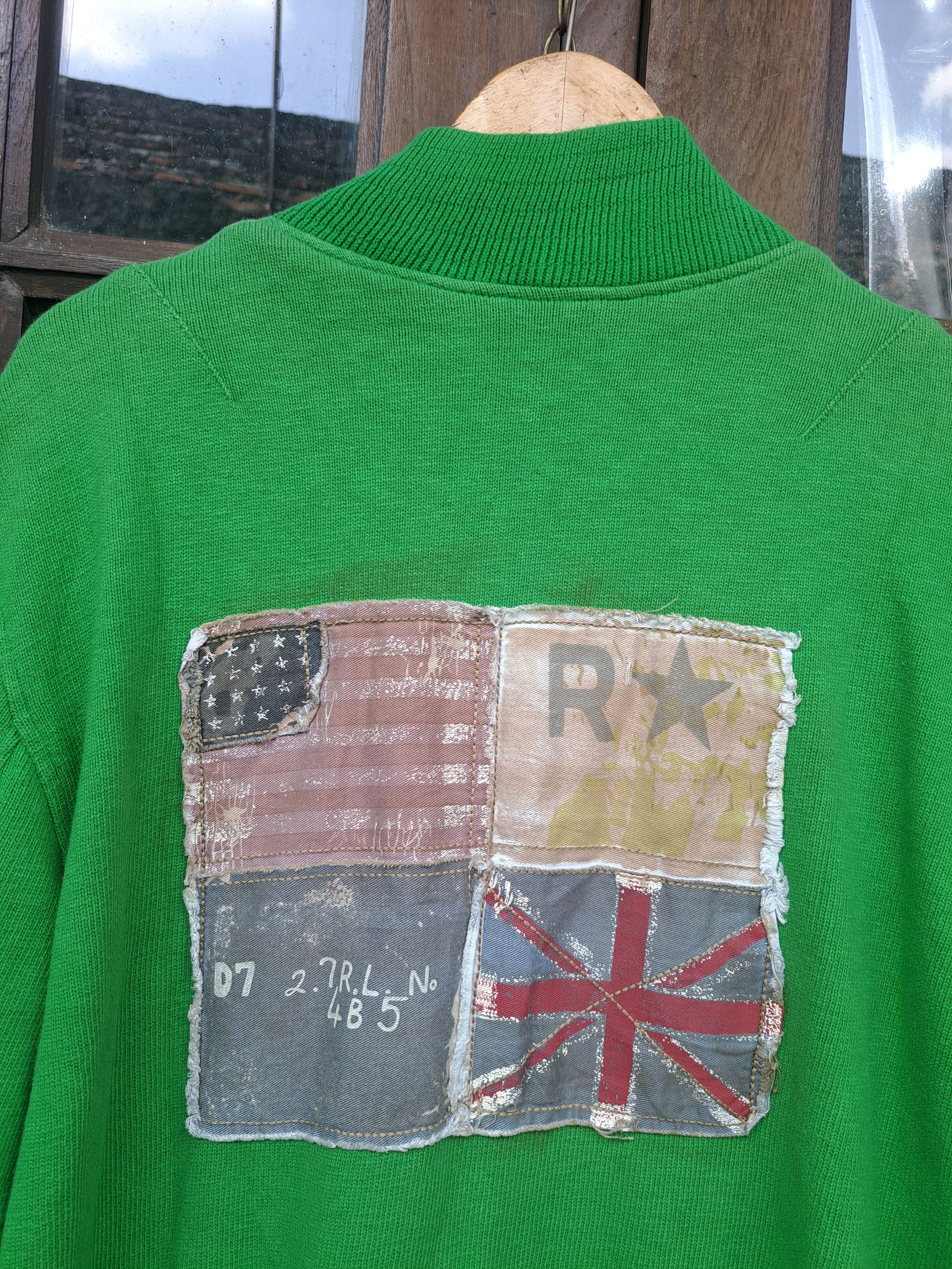 Polo Ralph Lauren Ralph Lauren Polo Knit Wear Bomber Jacket us Air Force Style Size US L / EU 52-54 / 3 - 9 Thumbnail