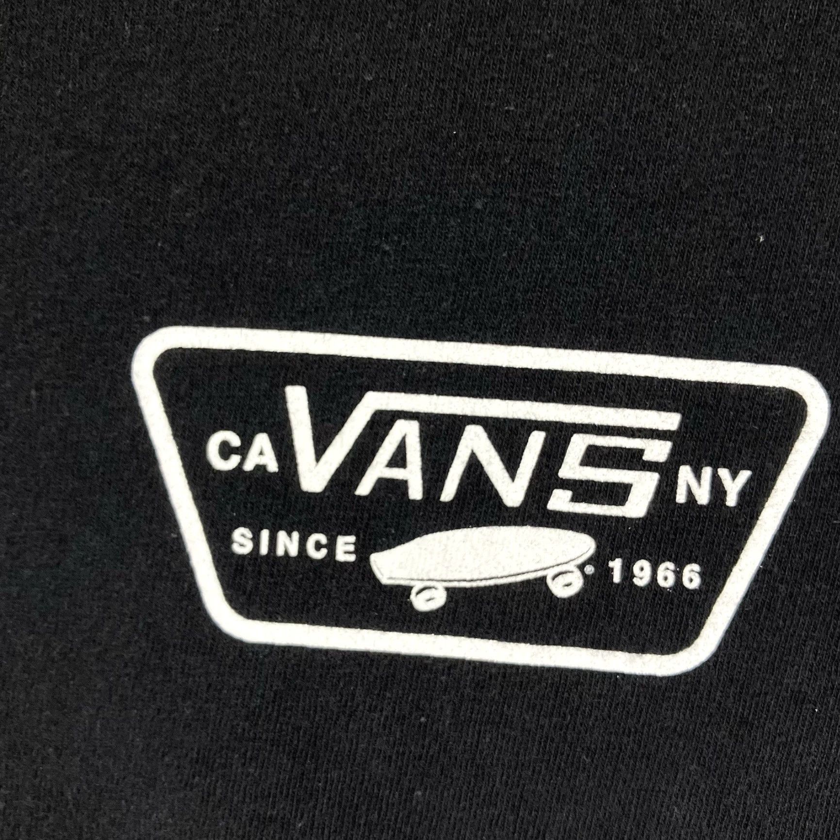 Vans VANS Off The Wall Men's Long Sleeve T-Shirt Graphic Skater Girl 90s Black Cotton Size S Size US S / EU 44-46 / 1 - 5 Thumbnail