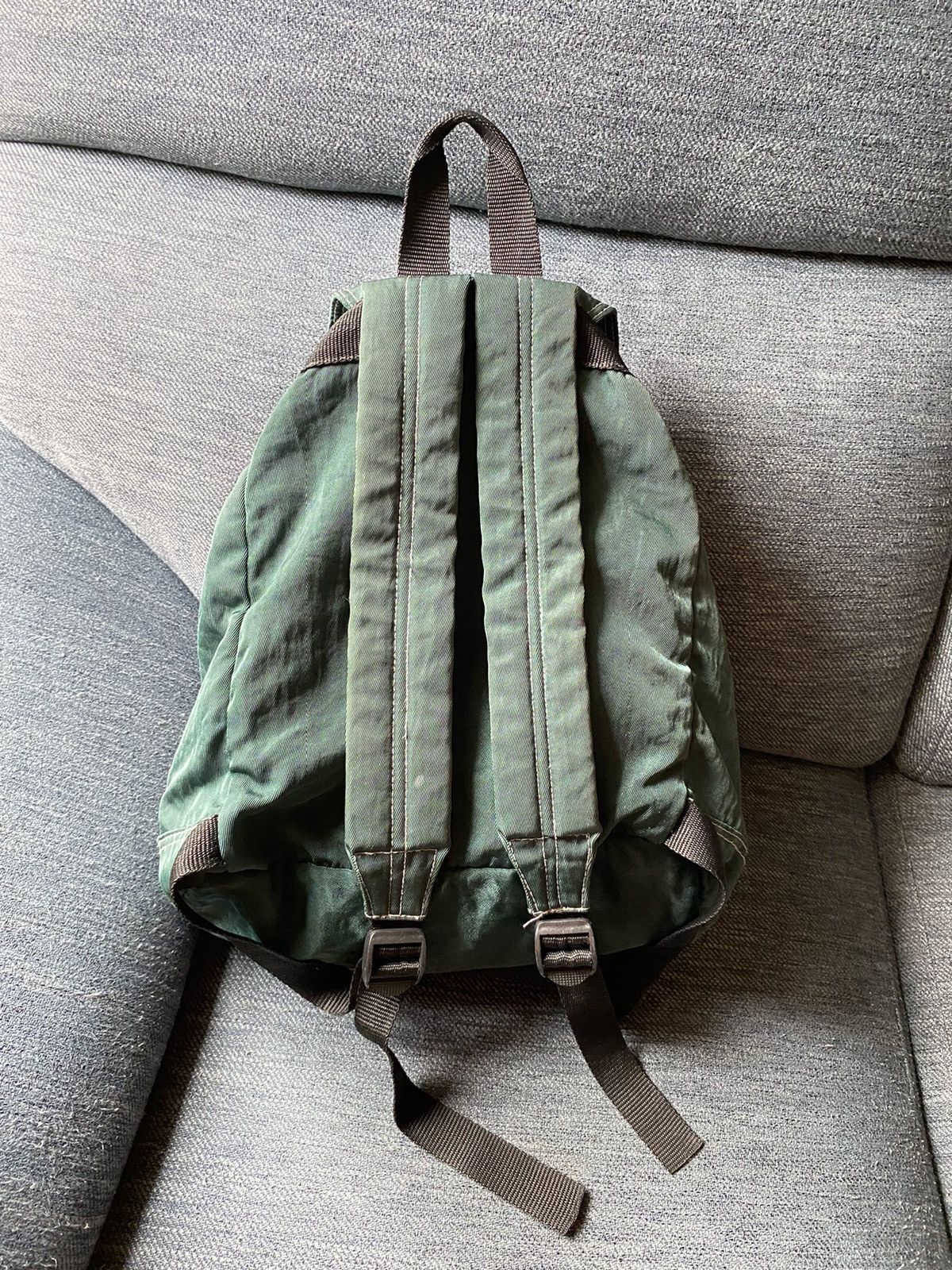 DKNY × Designer DKNY Forest Green Nylon Backpack Size ONE SIZE - 8 Thumbnail