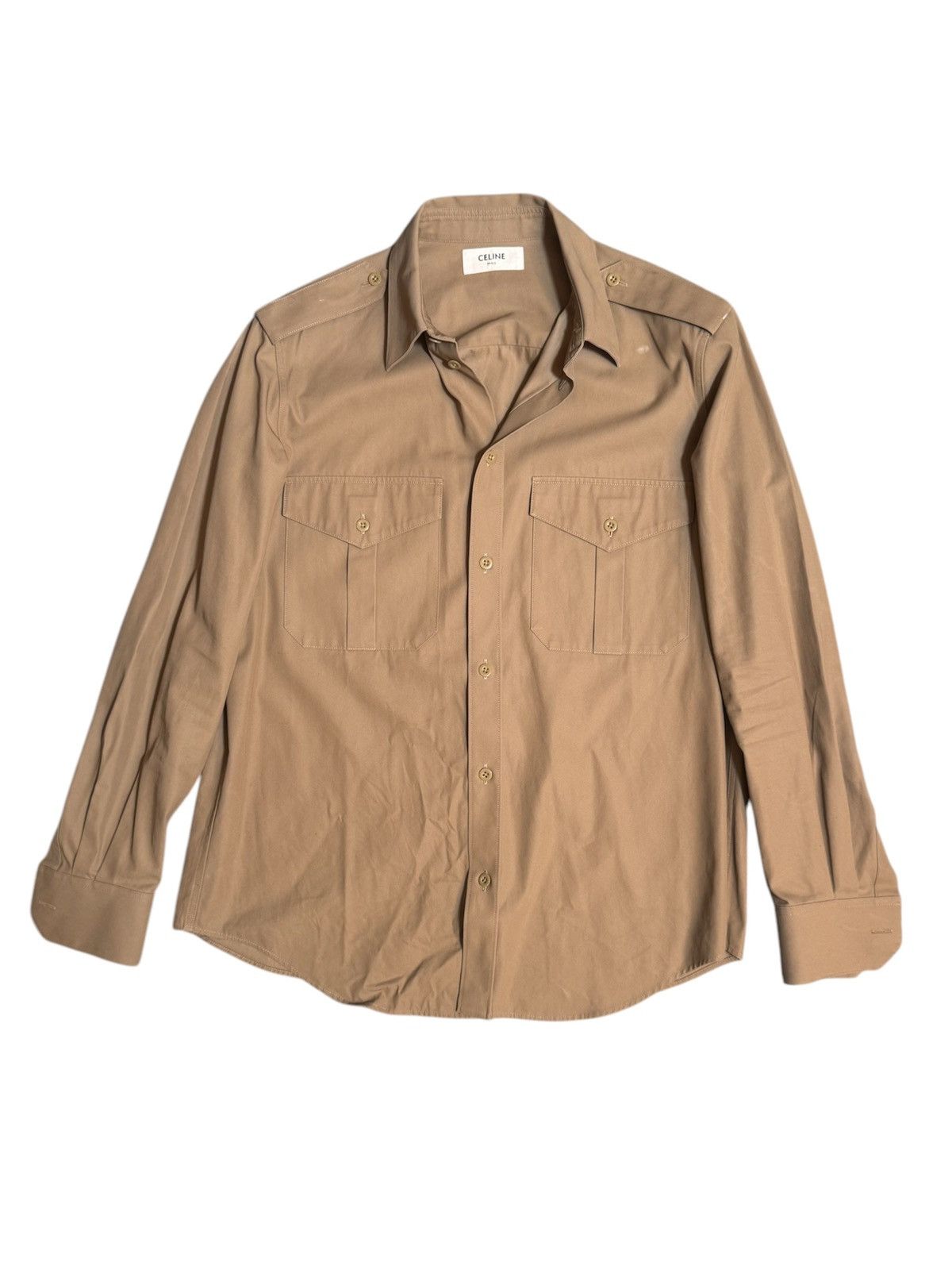 Celine Celine shirt Size M / US 6-8 / IT 42-44 - 1 Thumbnail
