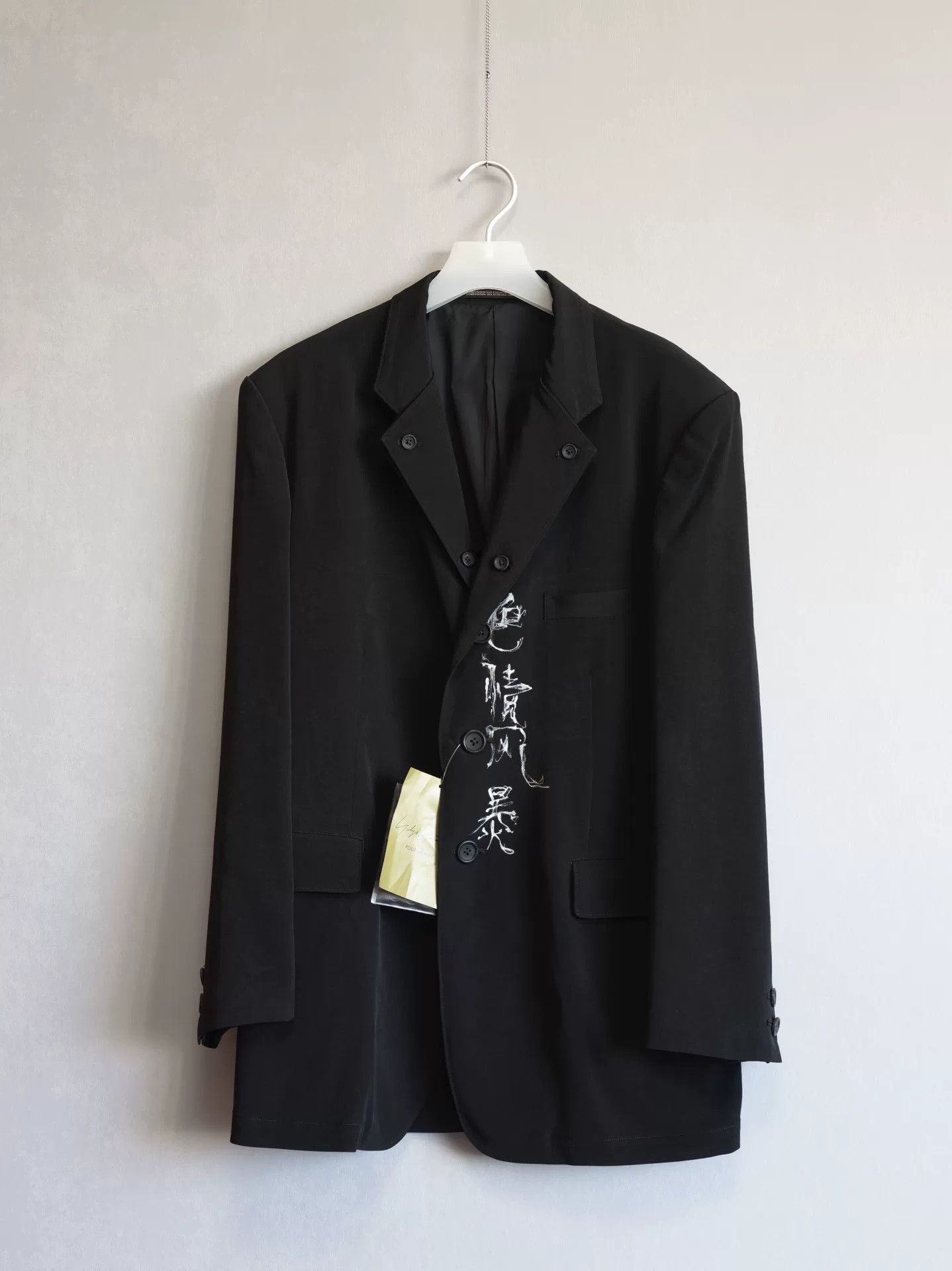 Yohji Yamamoto Yohji Yamamoto Three Acetate Jacket Size US M / EU 48-50 / 2 - 1 Thumbnail