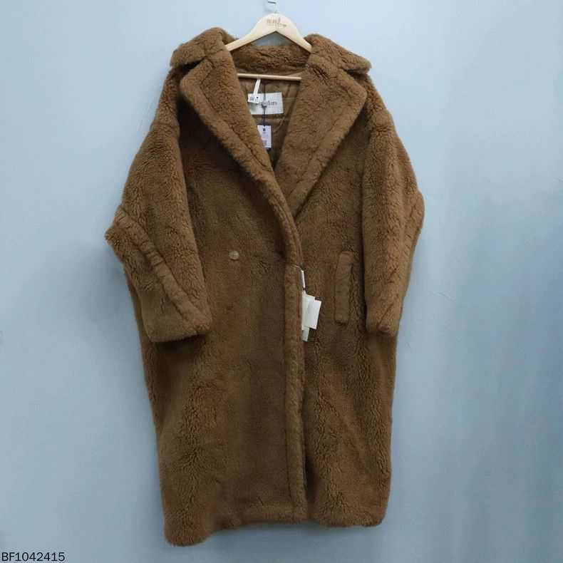 Max Mara Teddy Collection Classic Teddy Bear Long Lapel Co