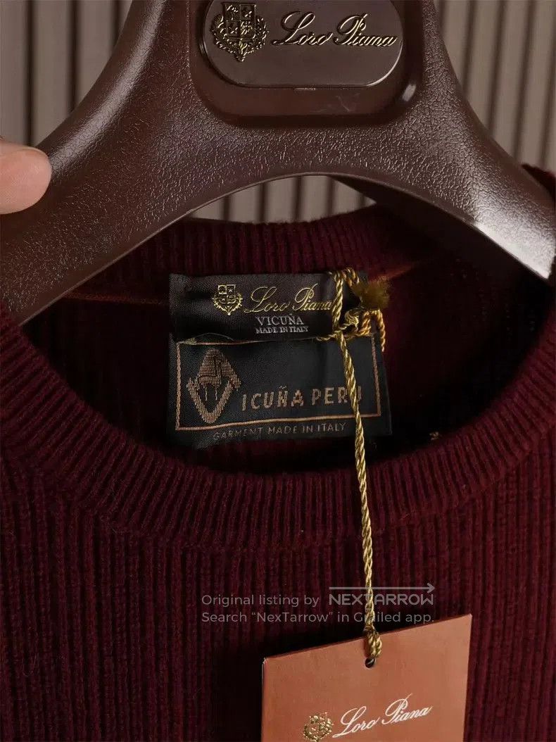Loro Piana Loro Piana Vicuna Wool Knit Sweater. Size US L / EU 52-54 / 3 - 2 Thumbnail
