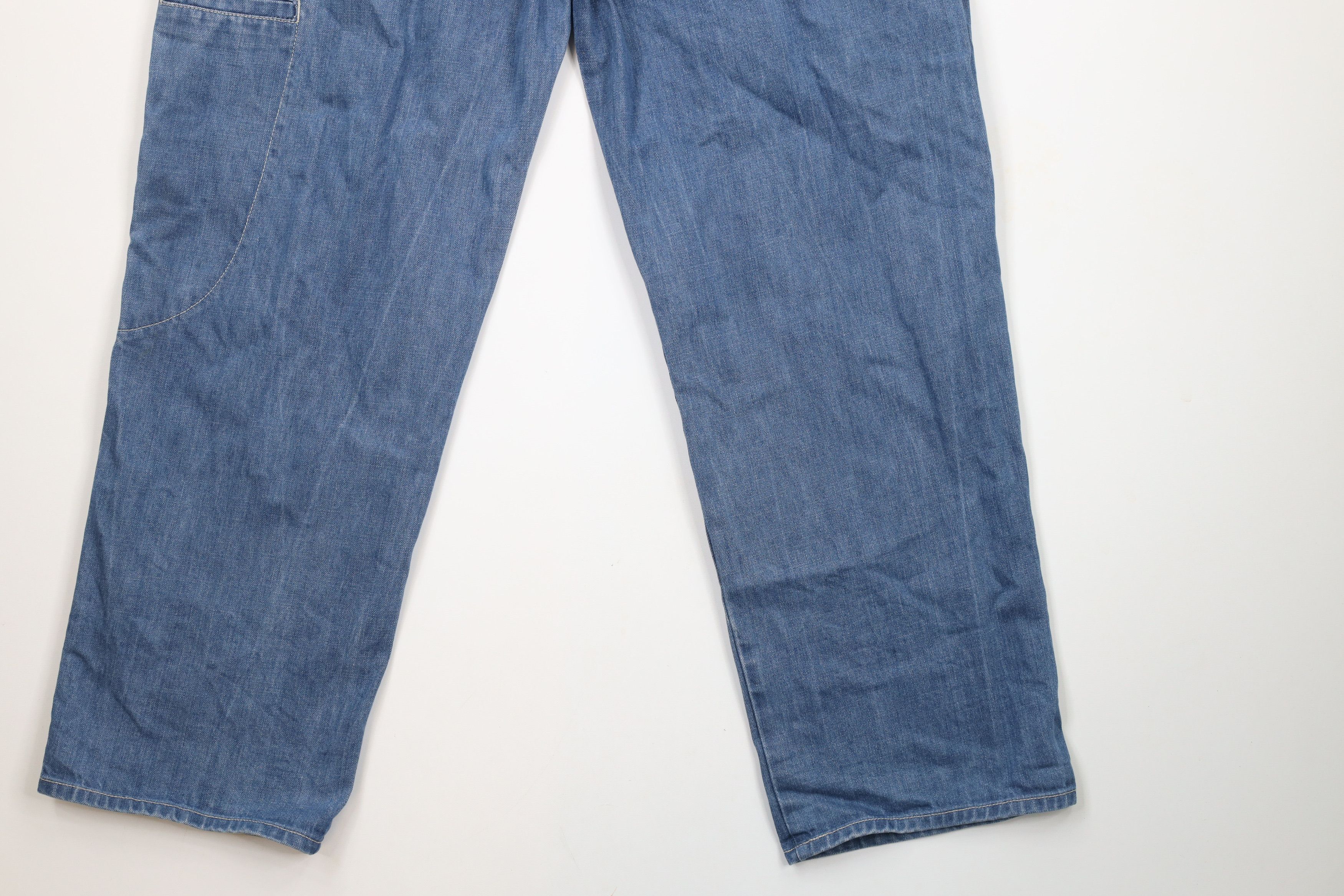 Marithe + Francois Girbaud × Vintage Vintage 90s Marithe Francois Girbaud Wide Leg Denim Jeans Size US 36 / EU 52 - 14 Thumbnail