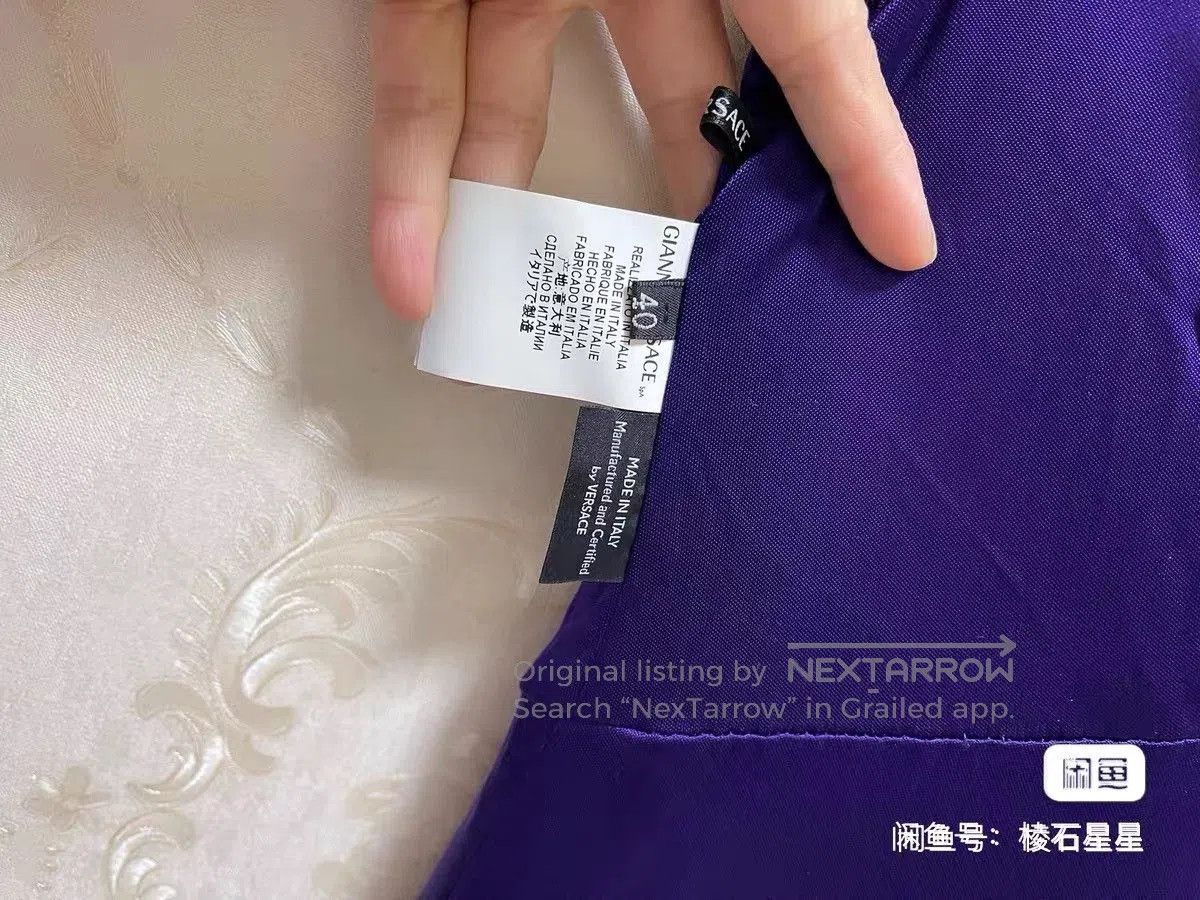 Versace Versace Runway Purple Formal Dress. Size M / US 6-8 / IT 42-44 - 4 Thumbnail