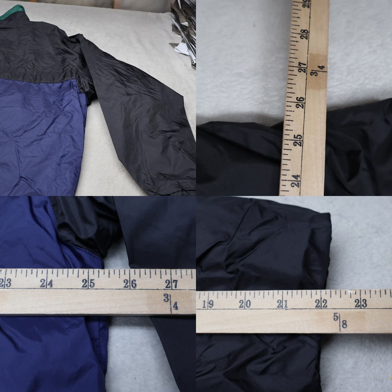 Rains VINTAGE Columbia Jacket Mens L Black Insulated Fleece Lined Wind Rain Outdoor VTG Size US L / EU 52-54 / 3 - 9 Thumbnail