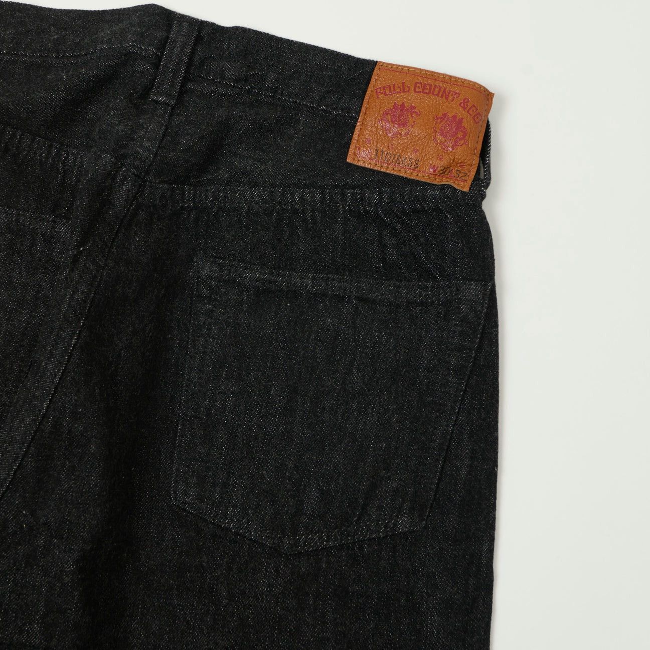 Full Count & Co. Fullcount 1101 SS (Super Smooth) Black One Wash Size US 31 - 1 Thumbnail