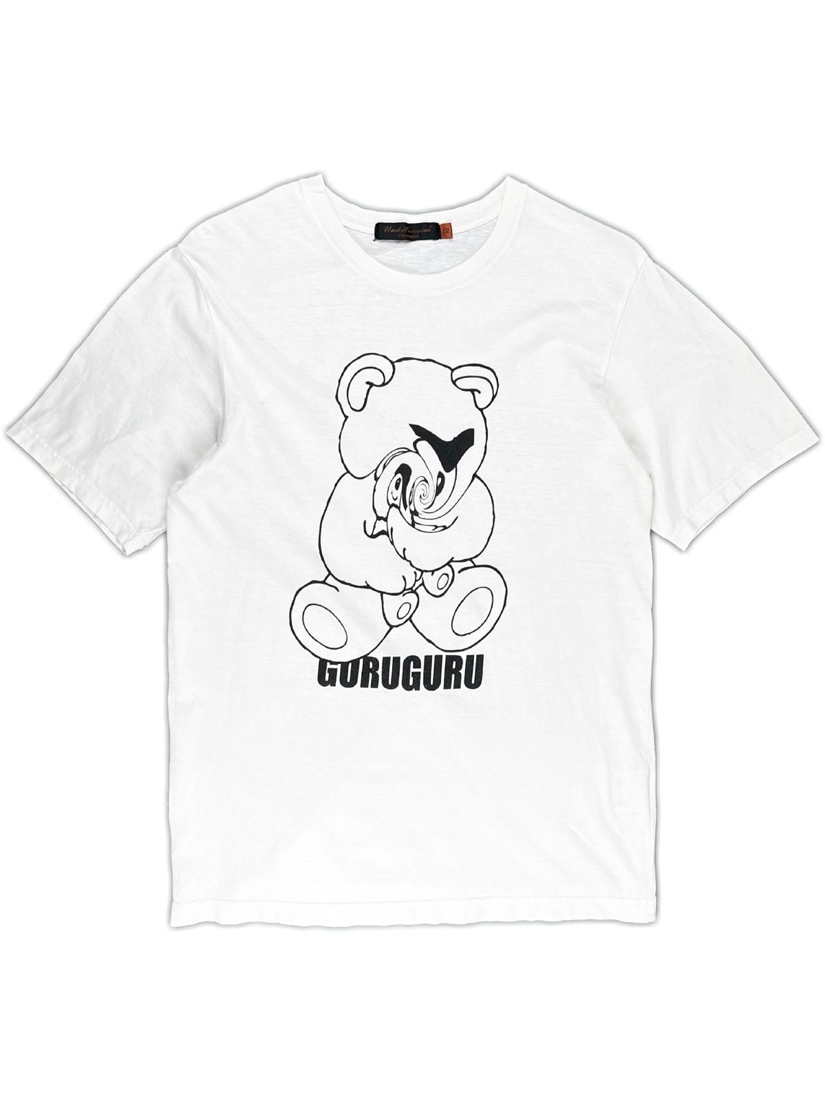 Pre-owned Jun Takahashi X Undercover Aw06 Undercover Guruguru Bear Tshirt White