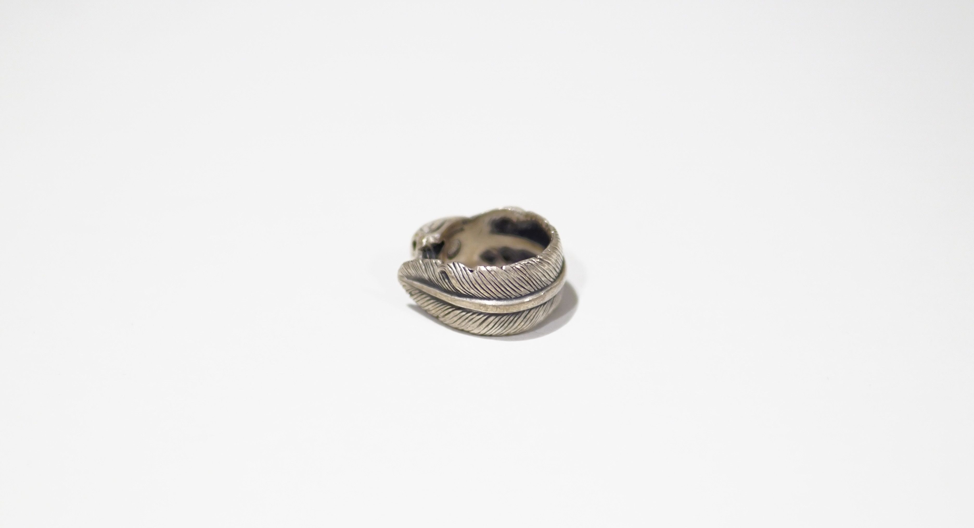 Magical Design × Number (N)ine SS04 Skull and Feather Ring Size ONE SIZE - 2 Thumbnail