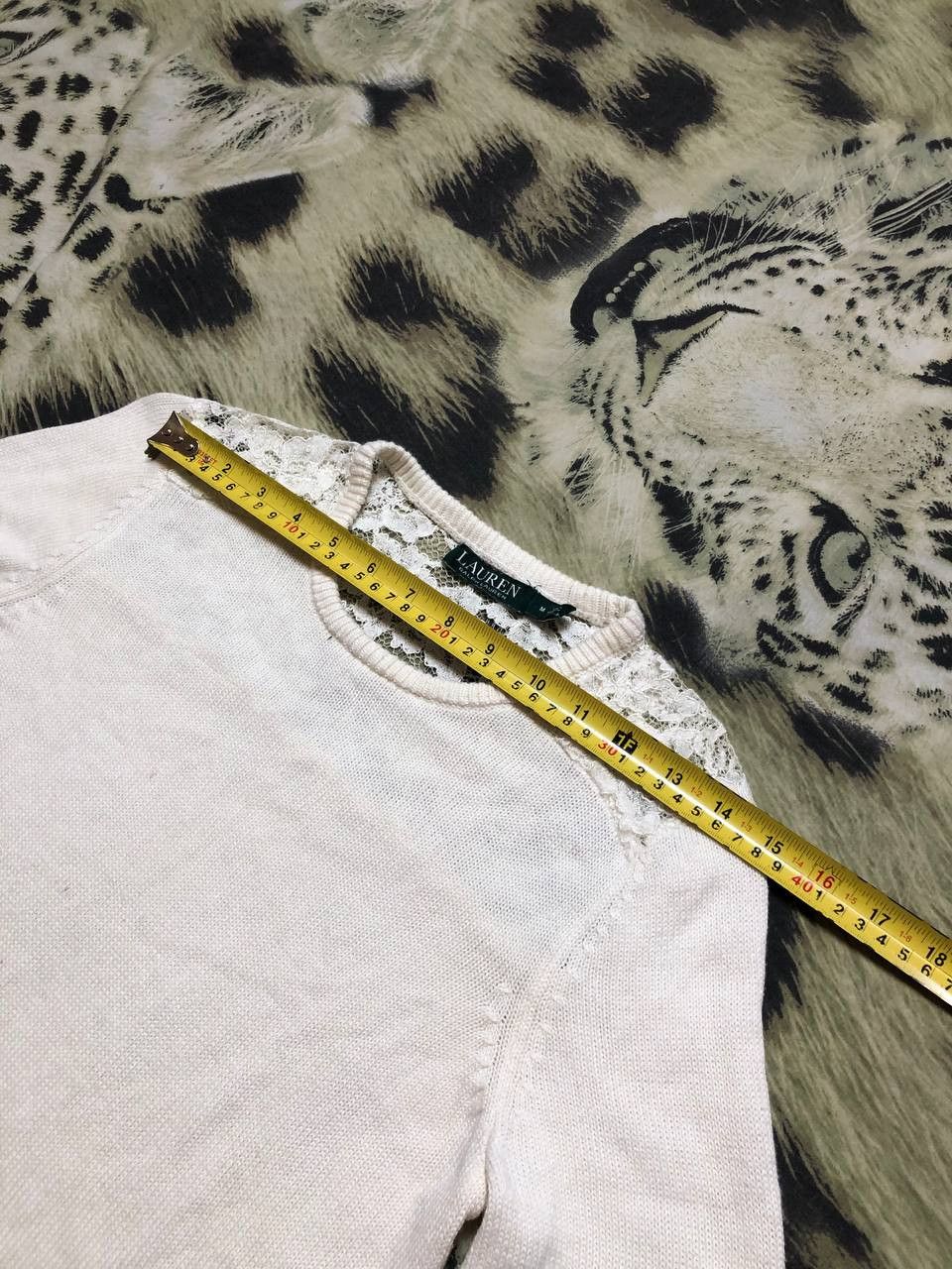 Lauren Ralph Lauren White Long Sleeve with lace Lauren Ralph Lauren Size M / US 6-8 / IT 42-44 - 13 Thumbnail