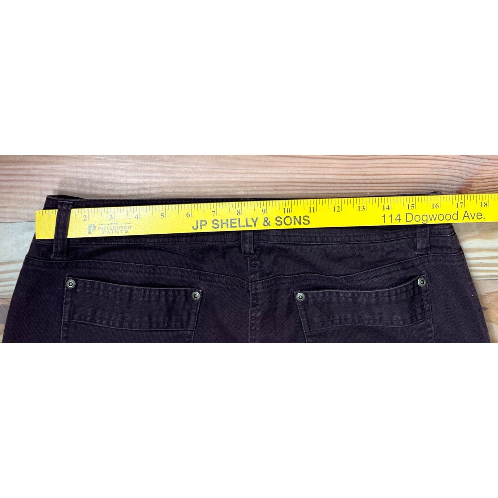 Jones New York WOMEN'S JONES NY SPORT STRETCH CORDUROY BROWN PANTS SIZE 10 Size 32" / US 10 / IT 46 - 6 Thumbnail
