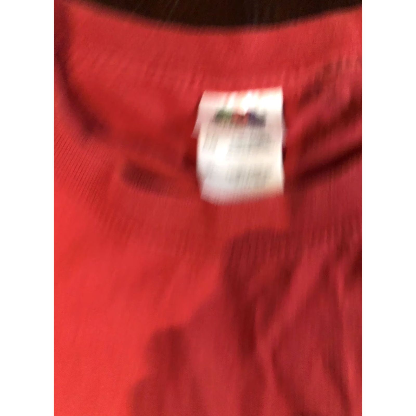 Fruit Of The Loom McDonalds Men's T Shirt XL Red Graphic Trippy Art Fifa World Cup Brasil Soccer Size US XL / EU 56 / 4 - 3 Thumbnail