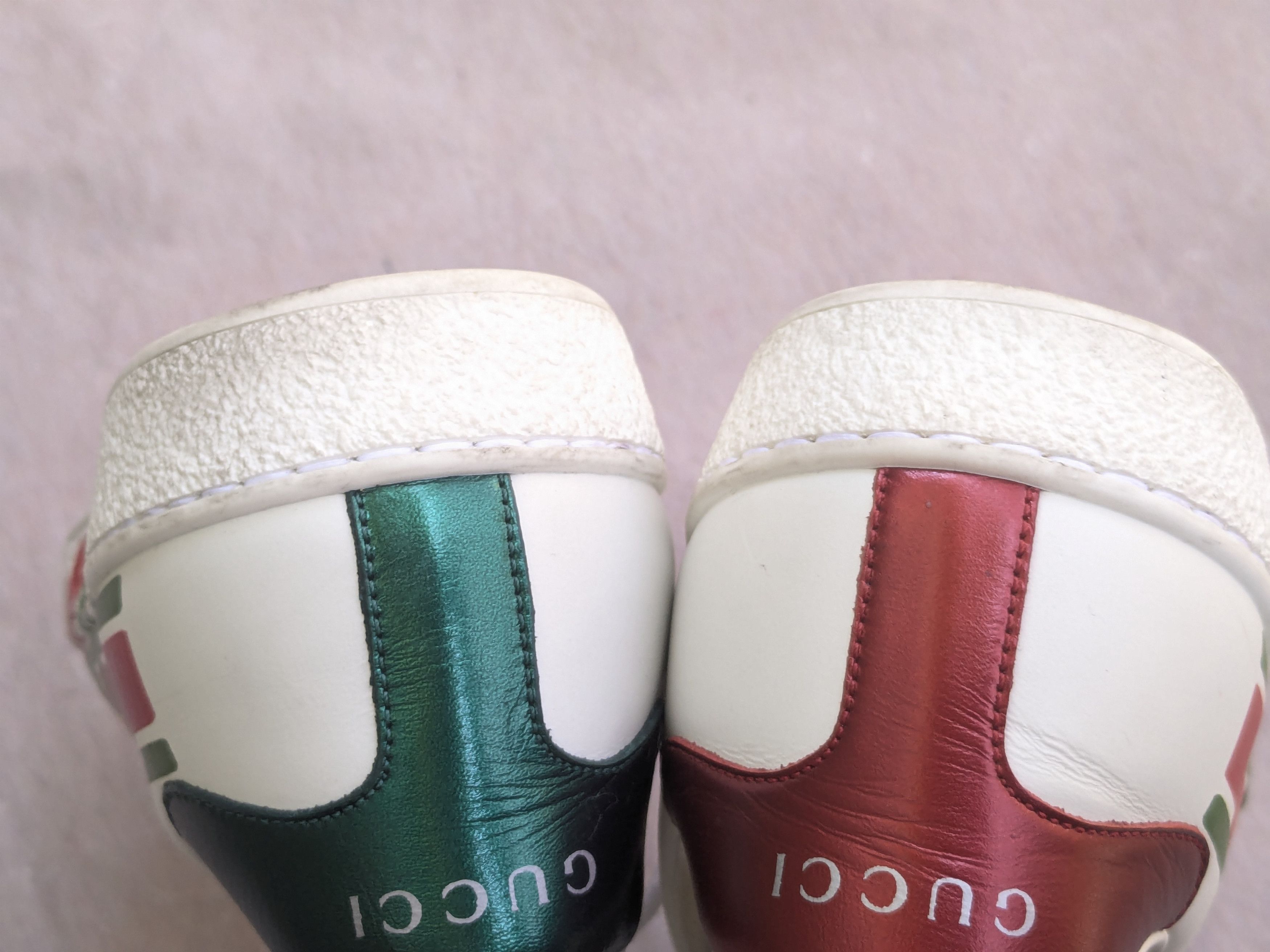 Gucci Gucci Ace Sneakers White Leather GG 7.5 Low Tops Size US 7.5 / EU 40-41 - 16 Thumbnail