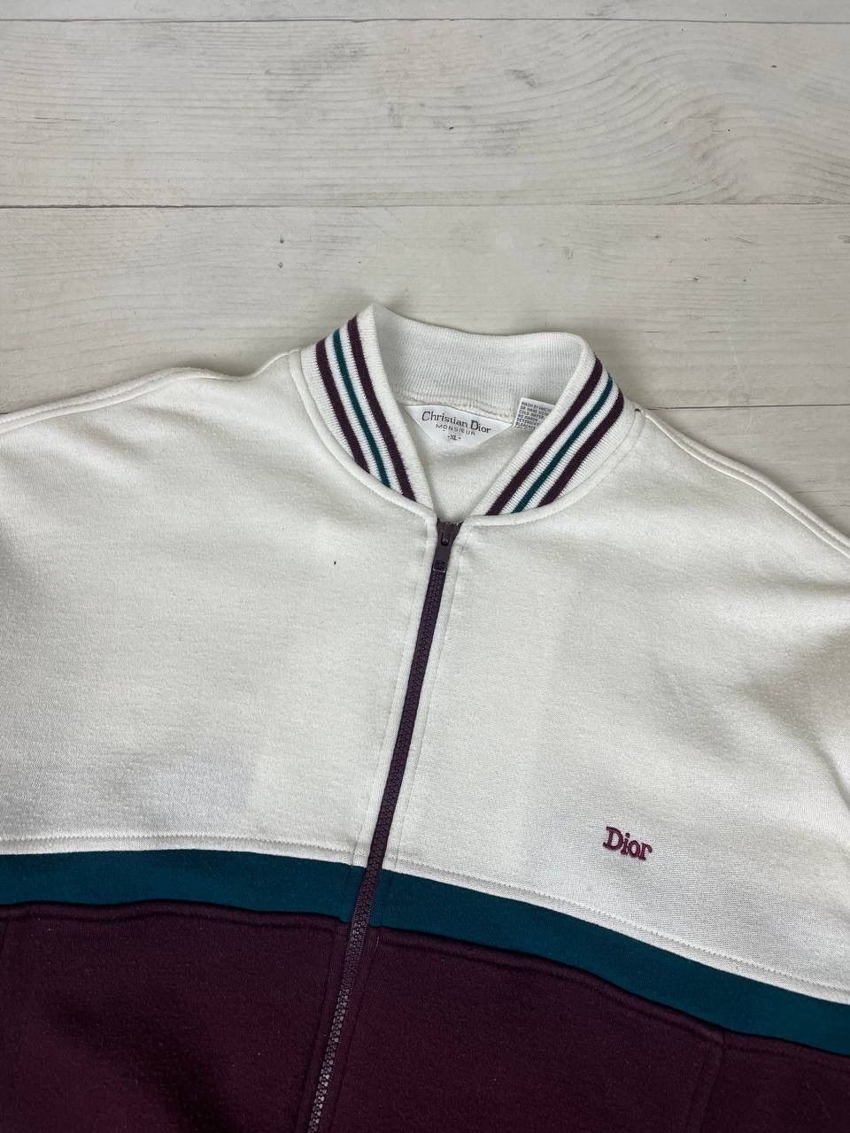 Christian Dior Monsieur Vintage Christian Dior Monsieur Bomber Jacket Full Zip 90s Size US XL / EU 56 / 4 - 2 Thumbnail