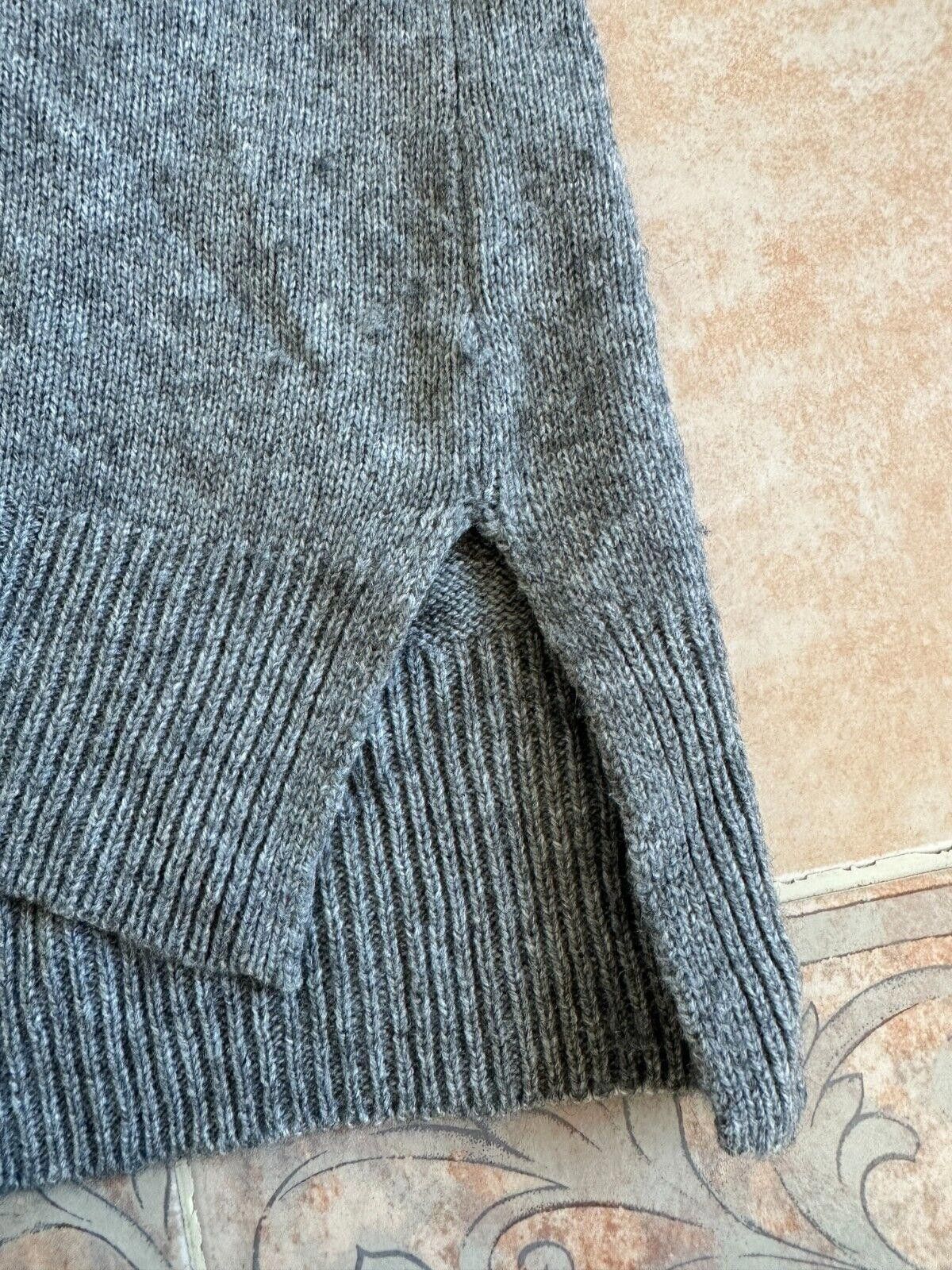 Designer J.Jill 100% cashmere sweater v-neck gray Women size XS Size XS / US 0-2 / IT 36-38 - 8 Thumbnail