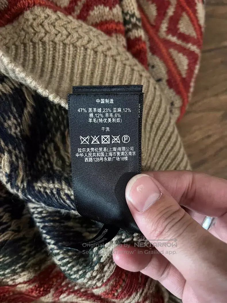 RRL Ralph Lauren RRL Ralph Lauren The Most Beautiful Wool Sweater of 2016 Size US XS / EU 42 / 0 - 5 Thumbnail