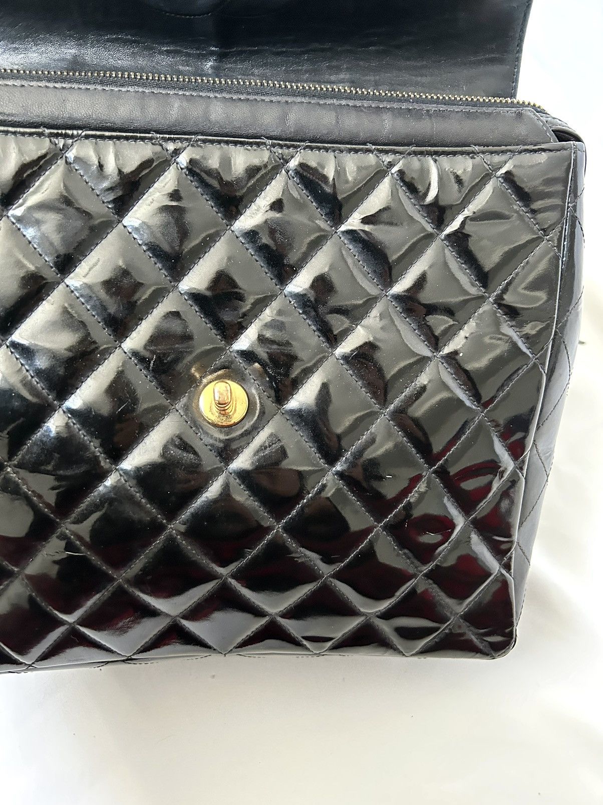 Chanel Chanel Patent Leather Backpack Size ONE SIZE - 17 Thumbnail
