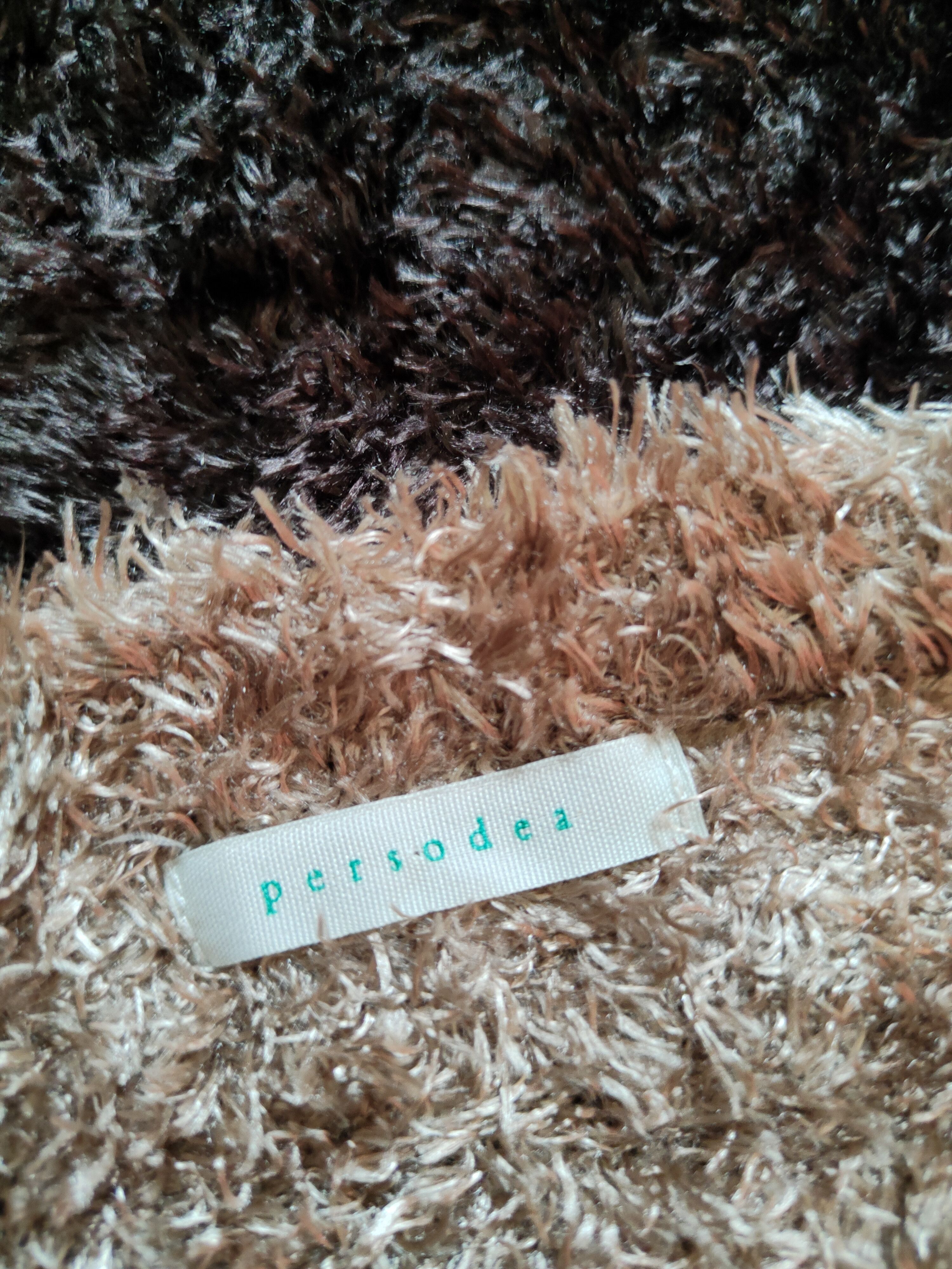 Japanese Brand × Vintage Artists Design by Persodea Brown Fur Mohair Knitwear Size M / US 6-8 / IT 42-44 - 12 Thumbnail
