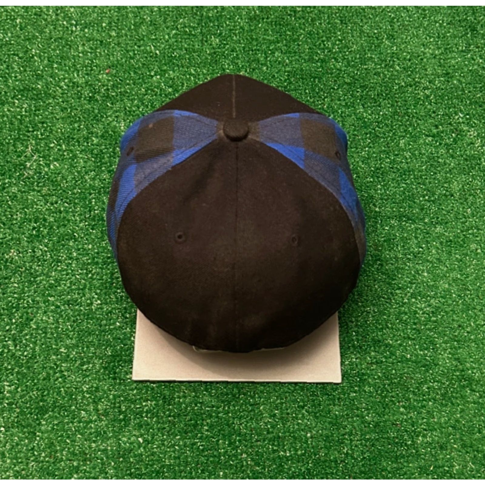 Coogi VINTAGE COOGI Logo Hip Hop VTG Fitted Hat Cap 7 1/2 Black Plaid 90s Y2K Men Baseball Cap Size ONE SIZE - 2 Thumbnail