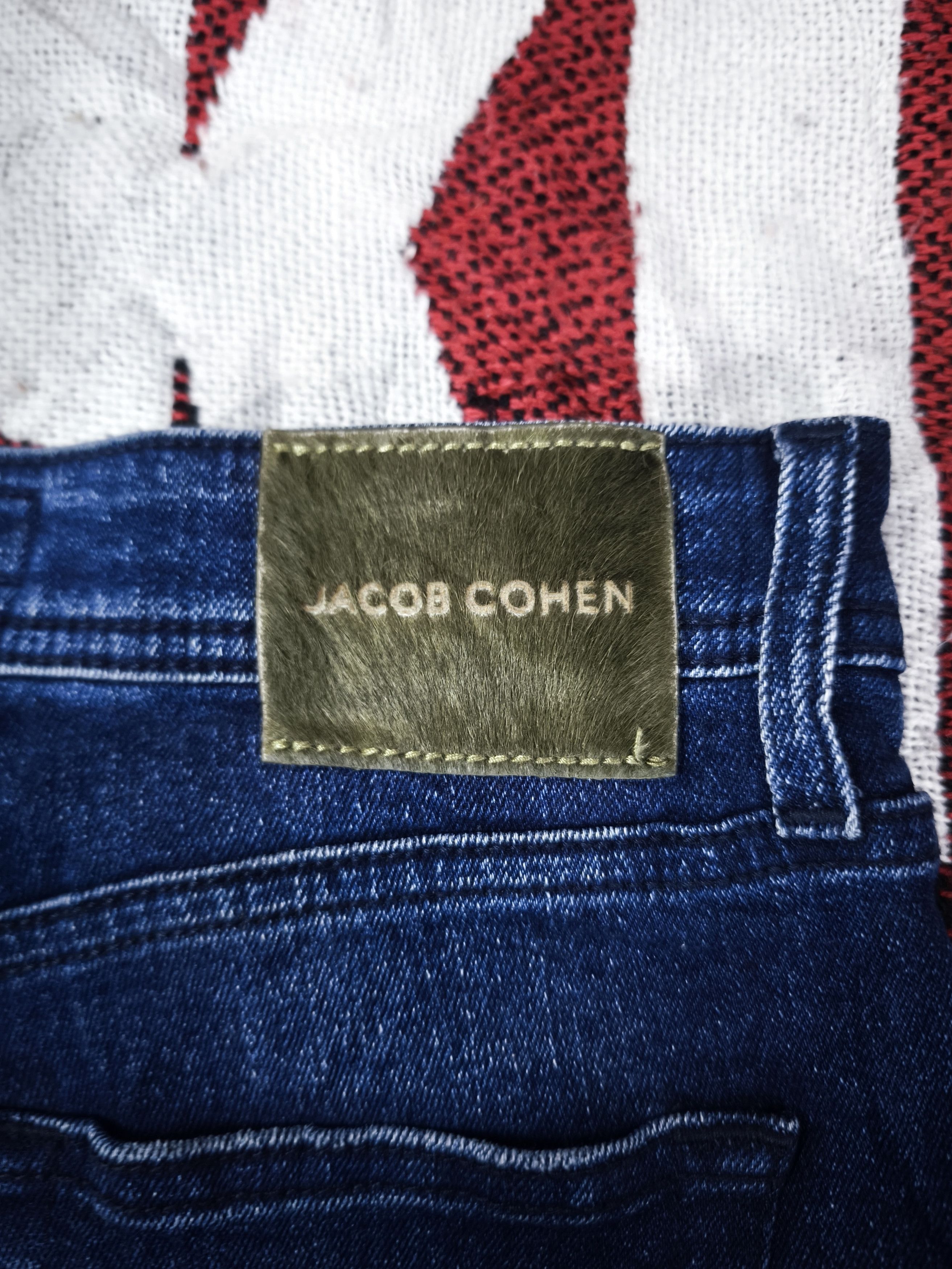 Jacob Cohen Authentic Jacob Cohen Denim Jeans Olive Badge Size US 31 - 3 Thumbnail
